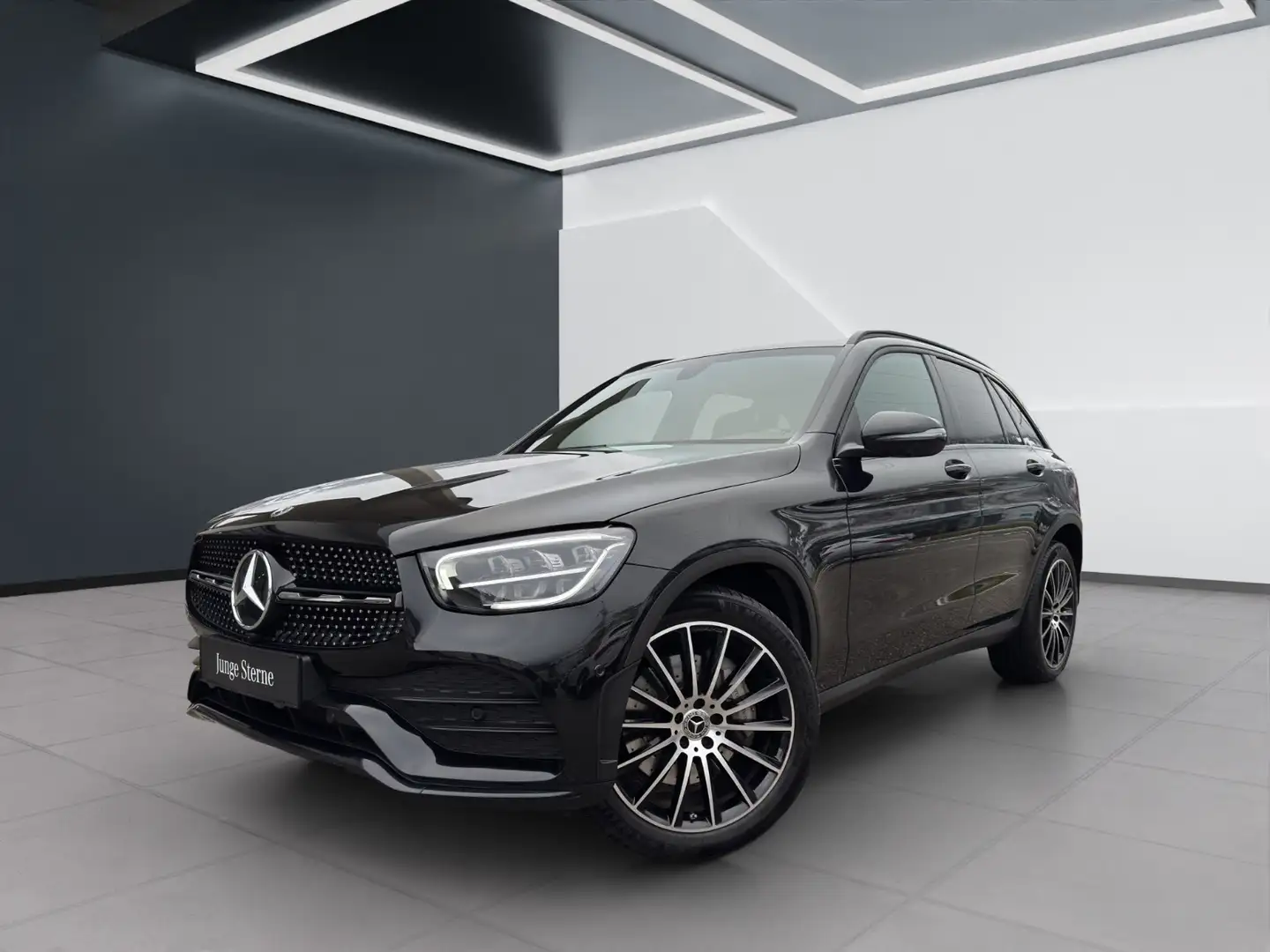Mercedes-Benz GLC 220 d 4MATIC Shz eHeck AMG Pano PTS MBUX AUT Schwarz - 2