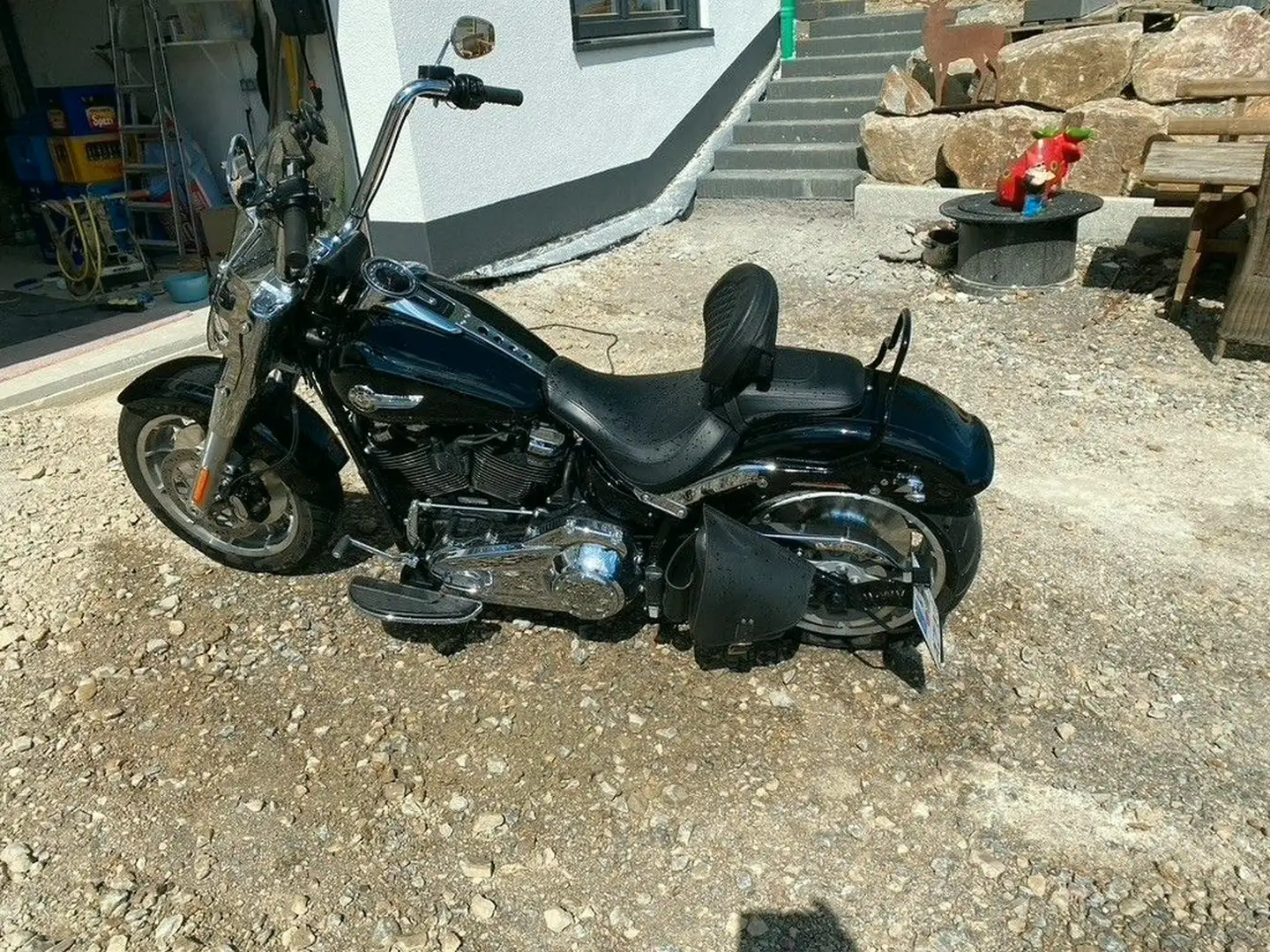 Harley-Davidson Fat Boy Negru - 1