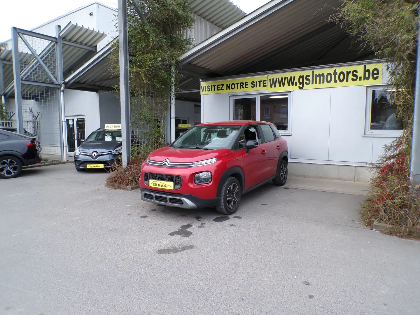Citroen C3 Aircross 1.2 110 bordeaux 01/21 41629km Airco Capteur Radio Rood - 1