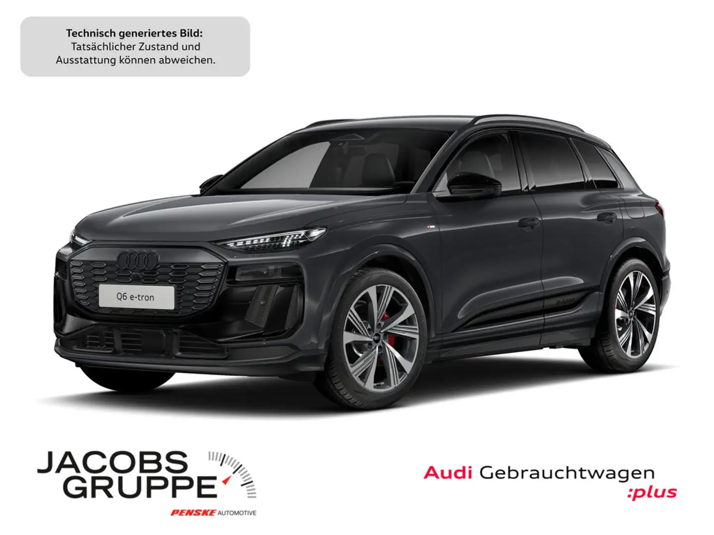 Audi Q6 e-tron qu. 2xS line/0,25%/HuD/360°/Matrix/B+O/21Zoll Gris - 1