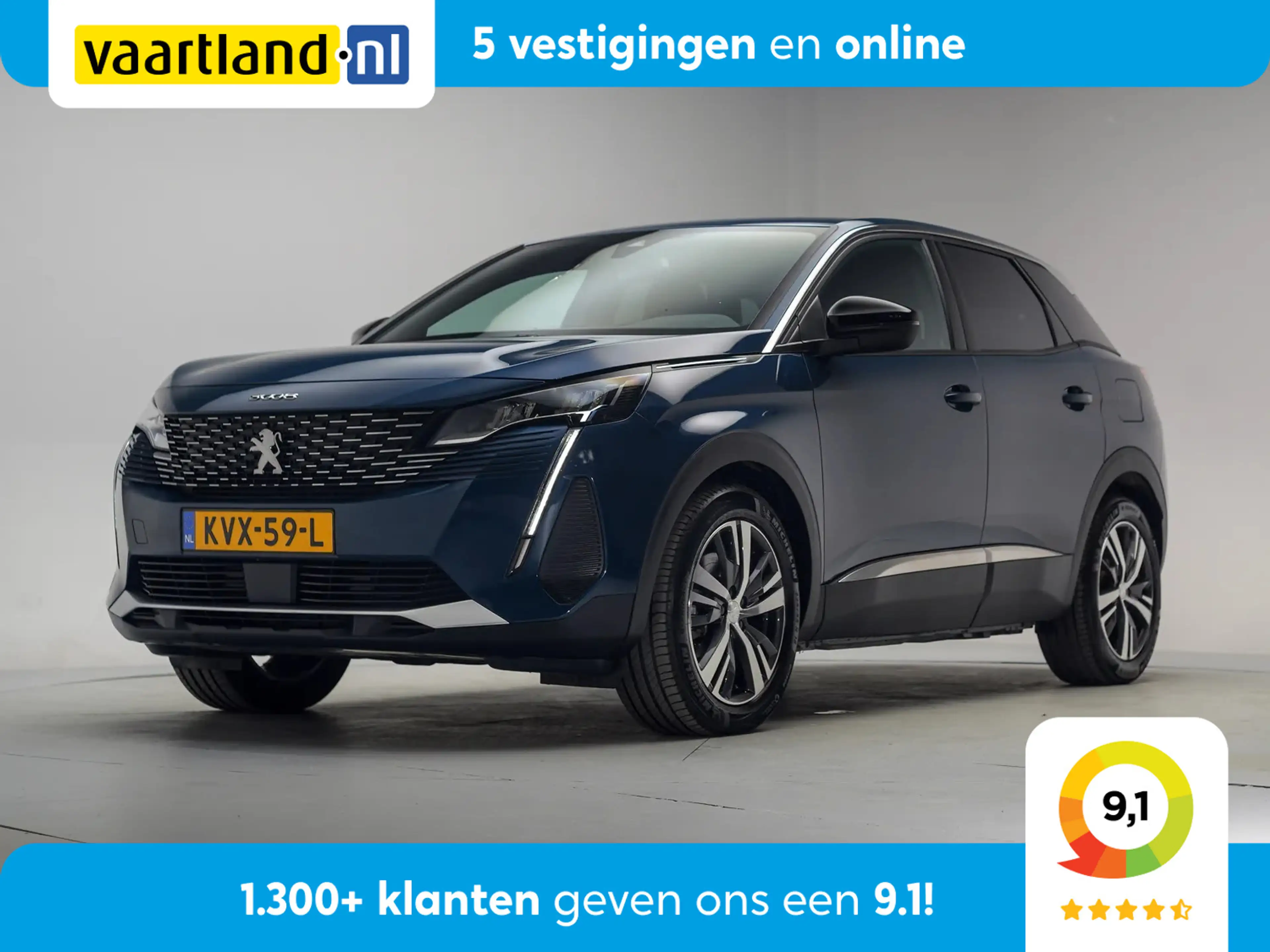 Peugeot 3008 1.6 HYbrid 225 Active Business [ Navi Apple/Androi
