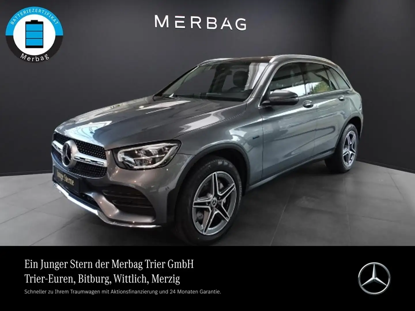 Mercedes-Benz GLC 300 de 4M *AMG Pano Distro Kamera LED eHeck Grau - 1