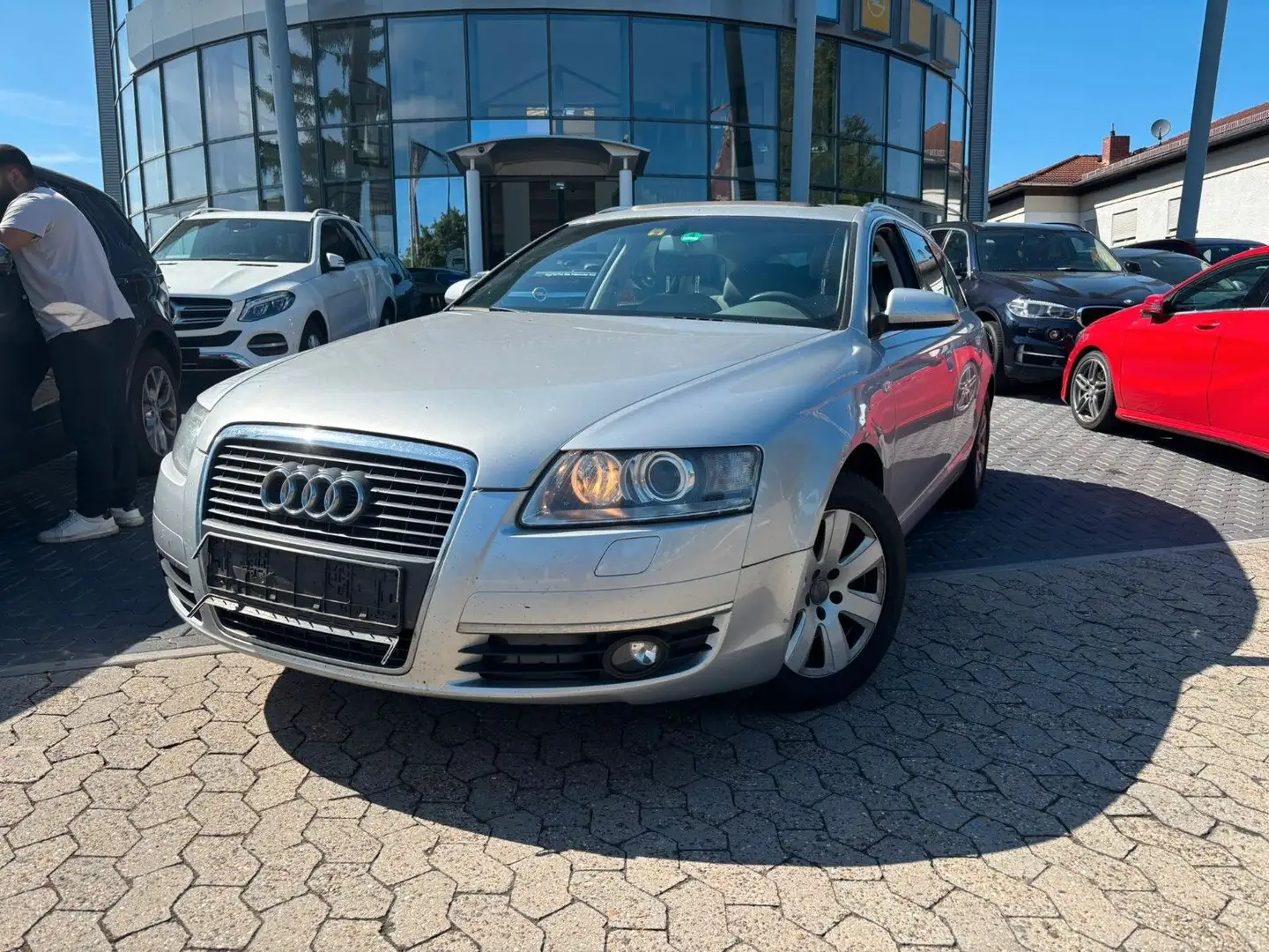 Audi A6 Avant 2.7 TDI Schiebedach. Zilver - 1