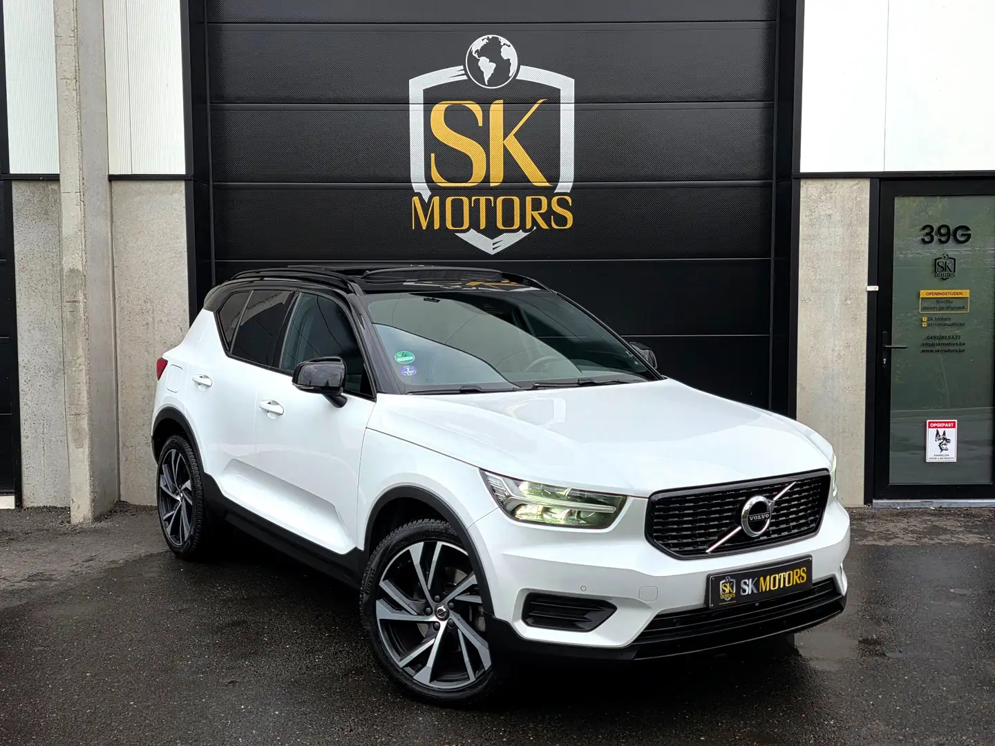 Volvo XC40 T5 R-Design AWD 20" Pano ACC Memory Full Garantie Blanc - 1
