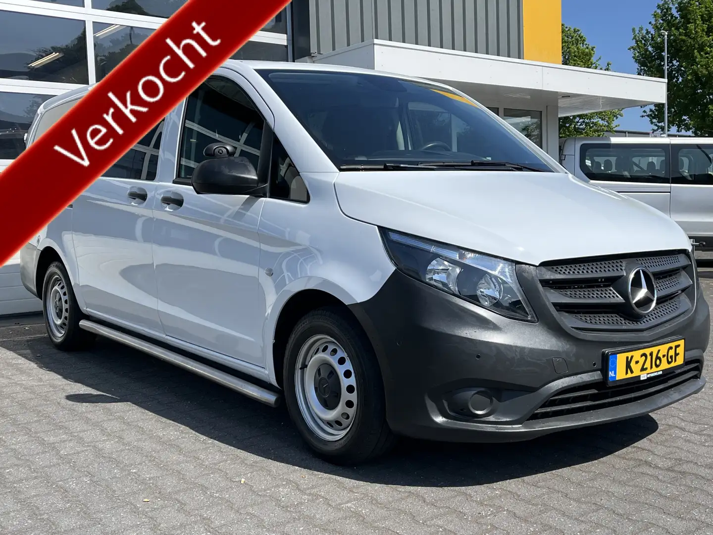 Mercedes-Benz Vito Tourer 8-persoons 116 CDI Pro Lang Airco Cruise co Weiß - 1