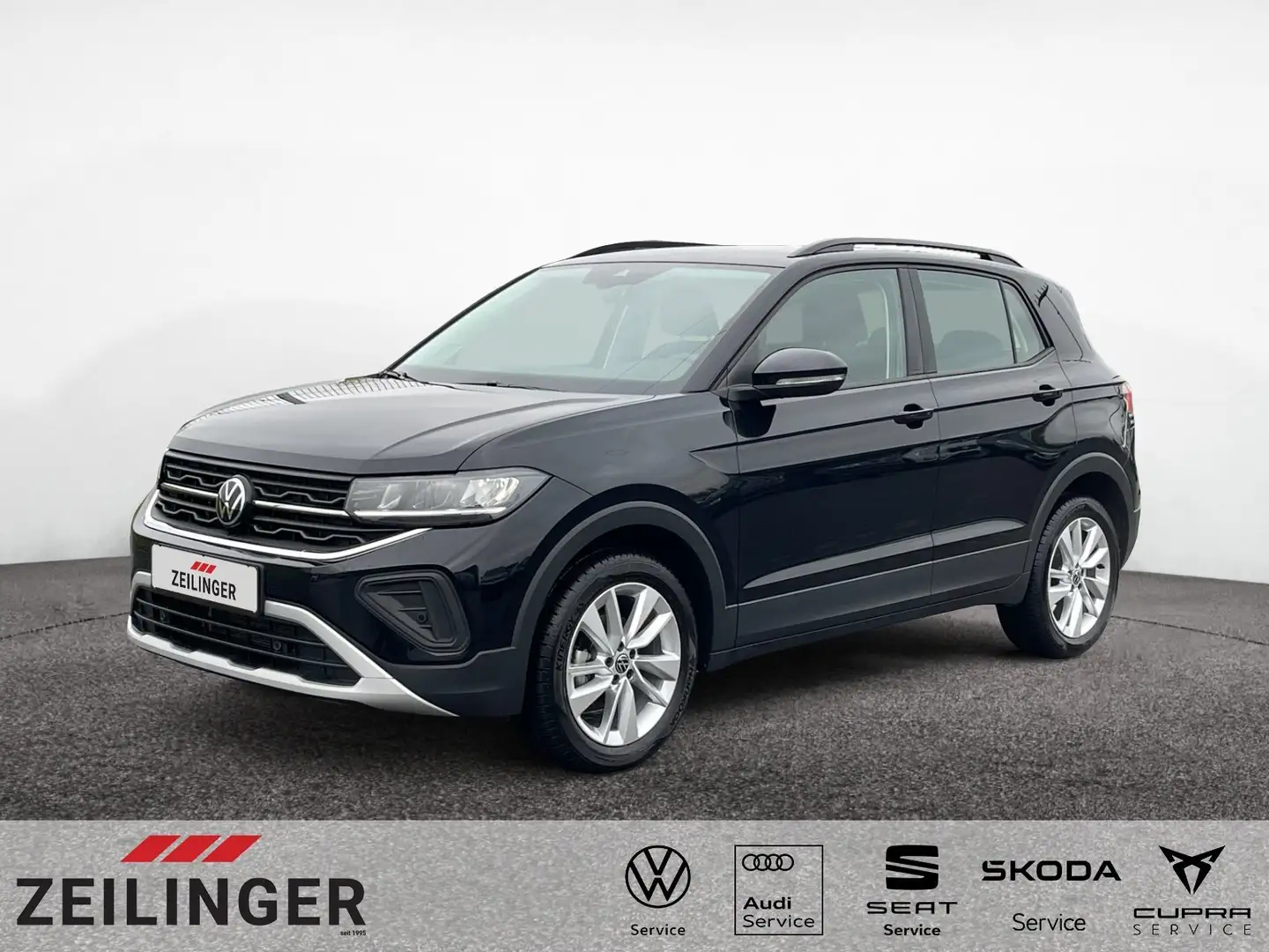 Volkswagen T-Cross Life TSI DSG|IQ.DRIVE|APP-CONNECT|SHZ Schwarz - 1