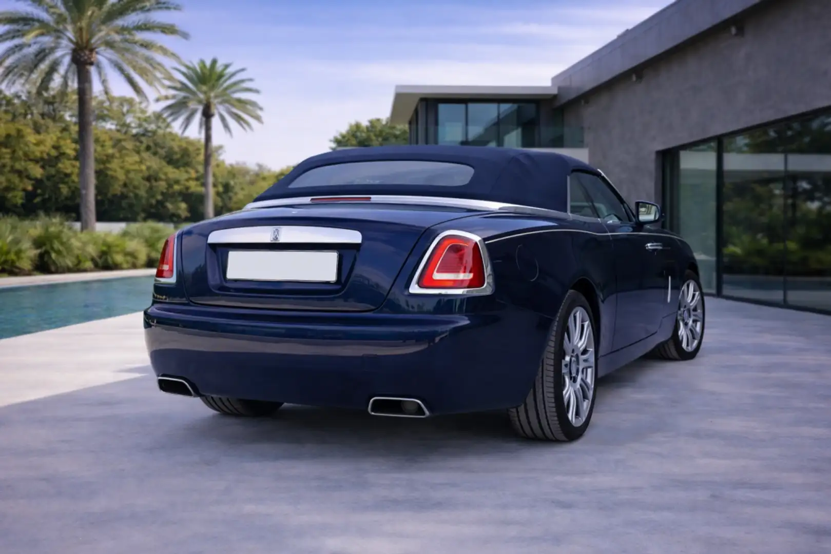 Rolls-Royce Dawn 6.6 V12 Blau - 2