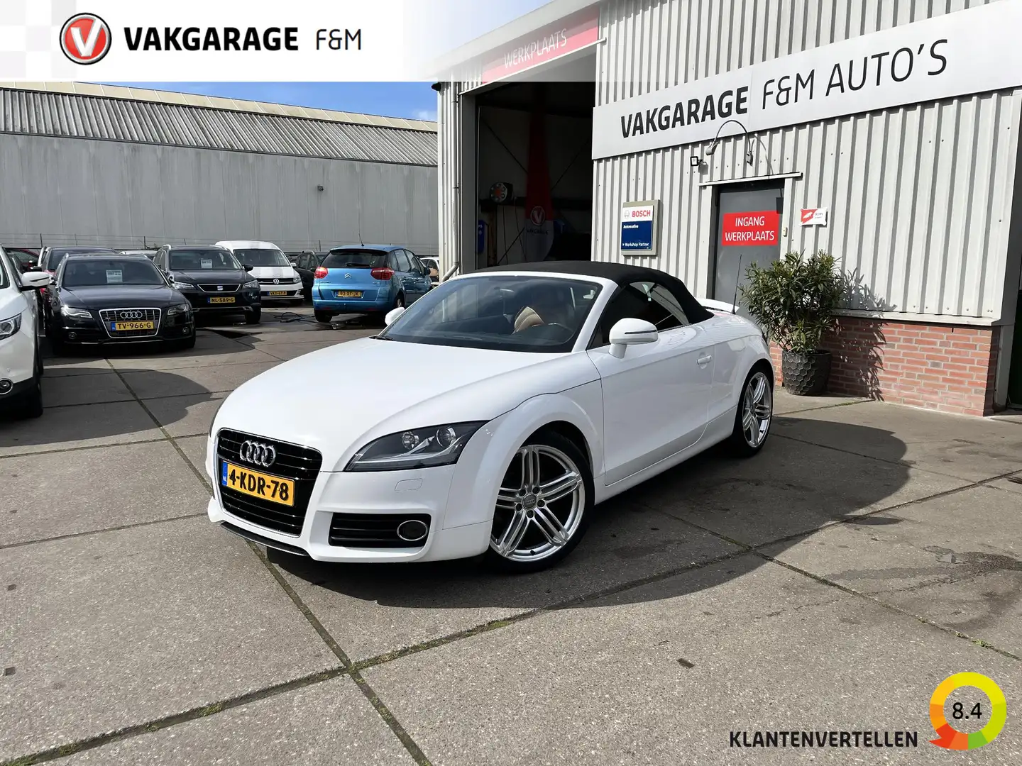 Audi TT Roadster 2.0 TFSI Wit - 1