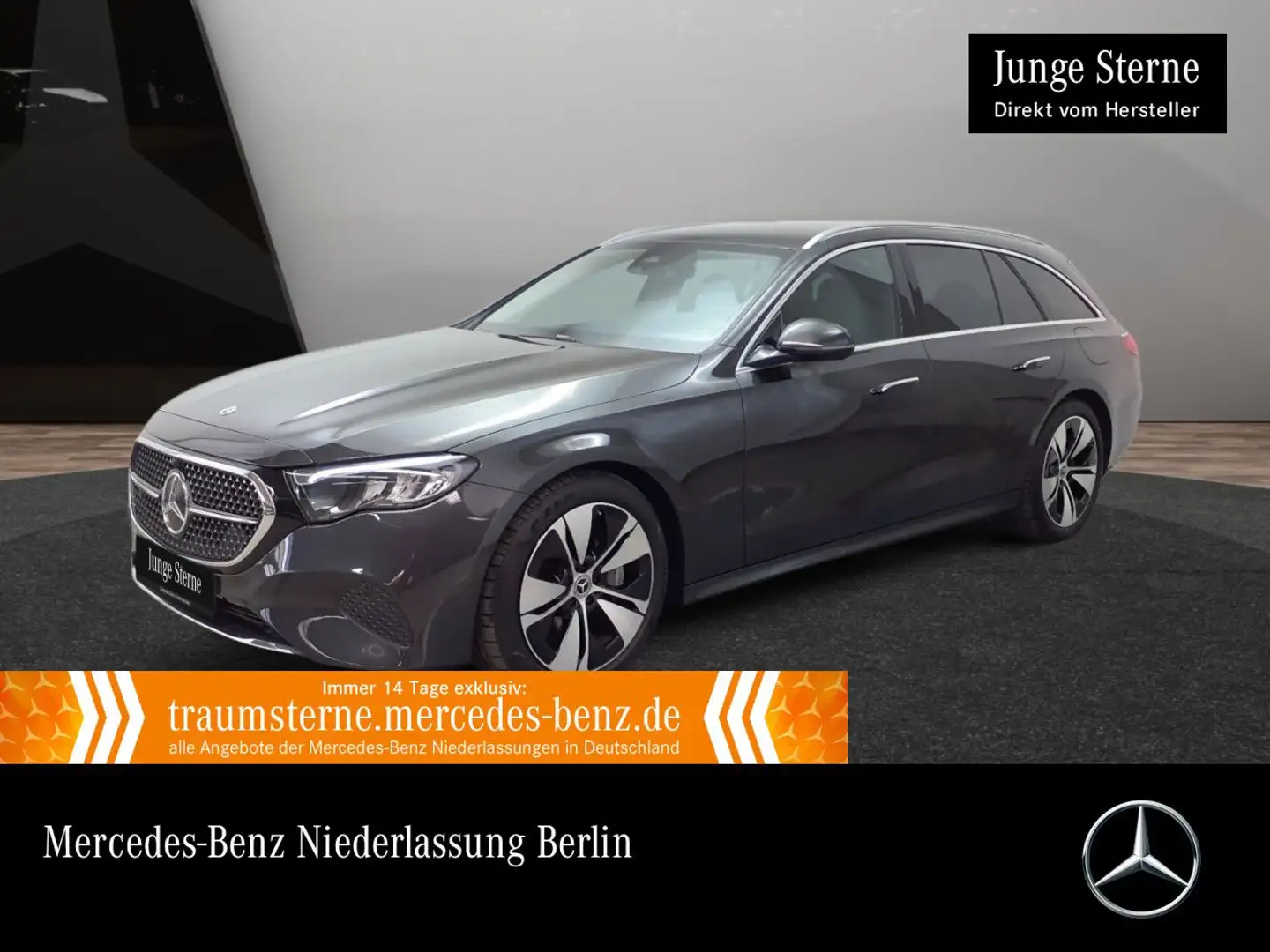 Mercedes-Benz E 300 de T Avantgarde Distr. LED AHK Kamera PTS 9G Grau - 1