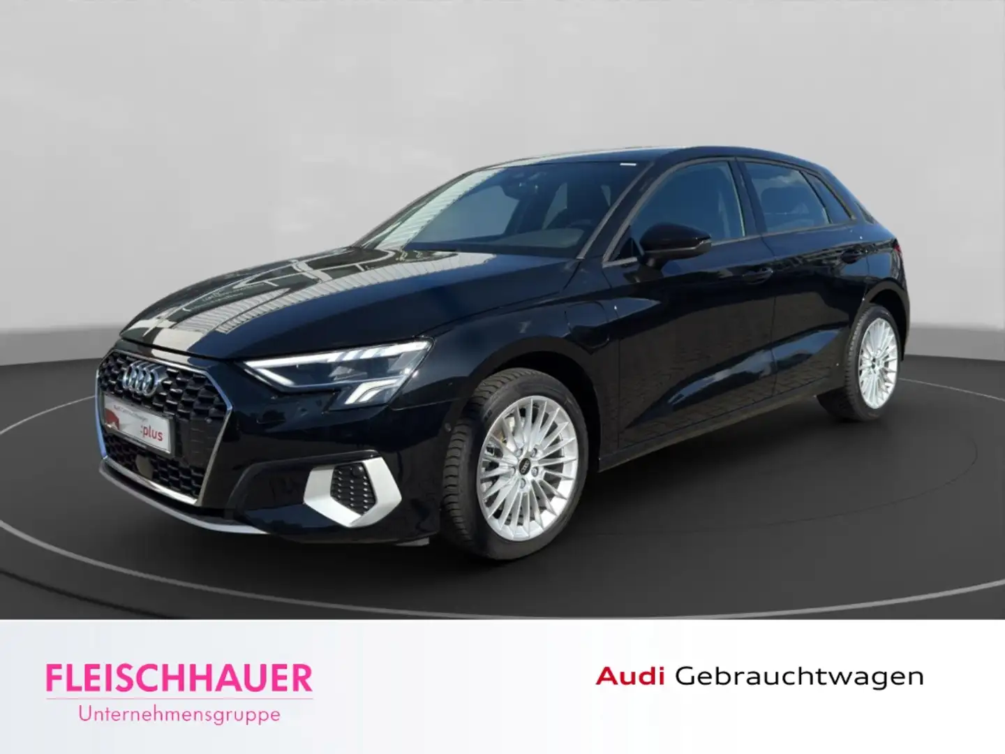 Audi A3 Sportback advanced 40 TFSI e LED+NAVI+CARPLAY+SZH+ Zwart - 1