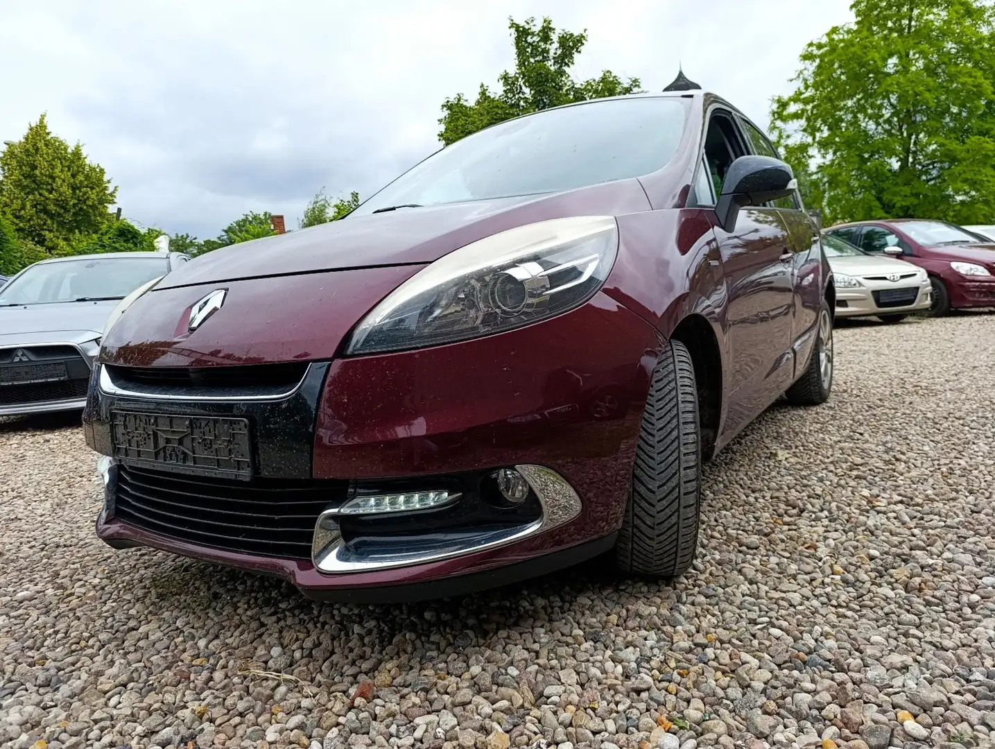 Renault Scenic III BOSE Edition-NAVI-EURO6-TÜV08/26-KLIMA Rot - 2
