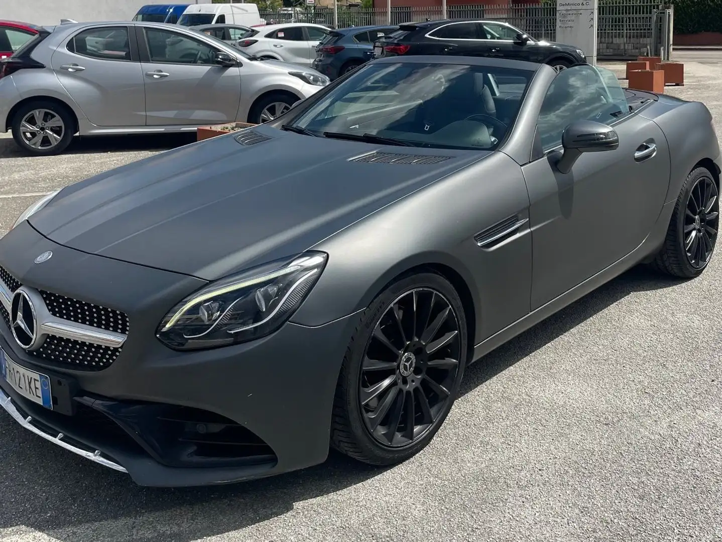 Mercedes-Benz SLC 250 SLC - R172 2016 d AMG Line auto Grijs - 2