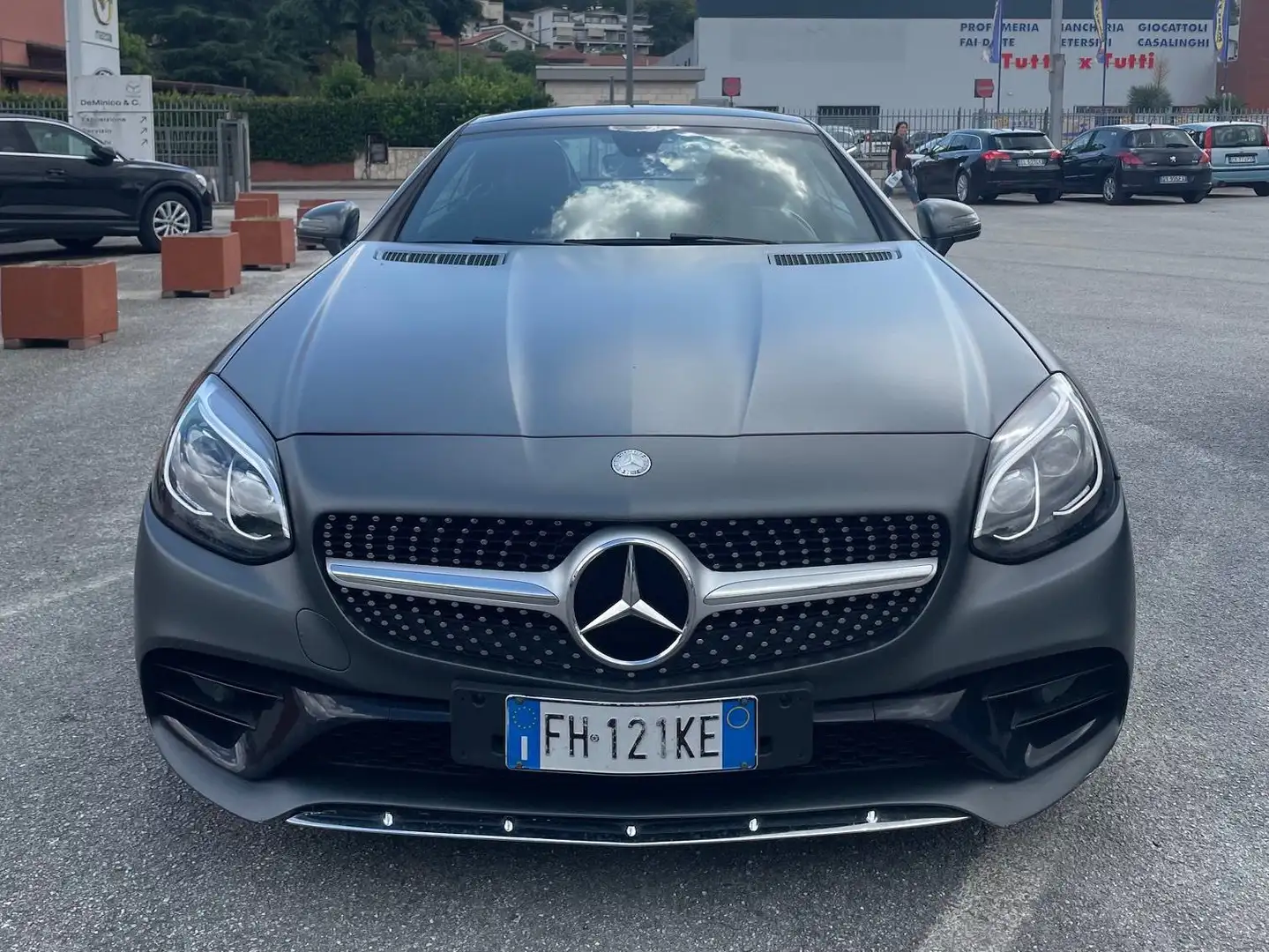 Mercedes-Benz SLC 250 SLC - R172 2016 d AMG Line auto Grijs - 1