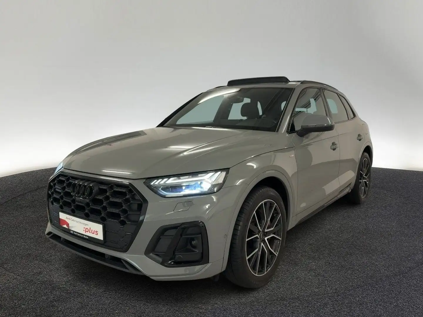 Audi Q5 S line 55 TFSI e qu.S tr. AHK MATRIX 360°K NA Grau - 2