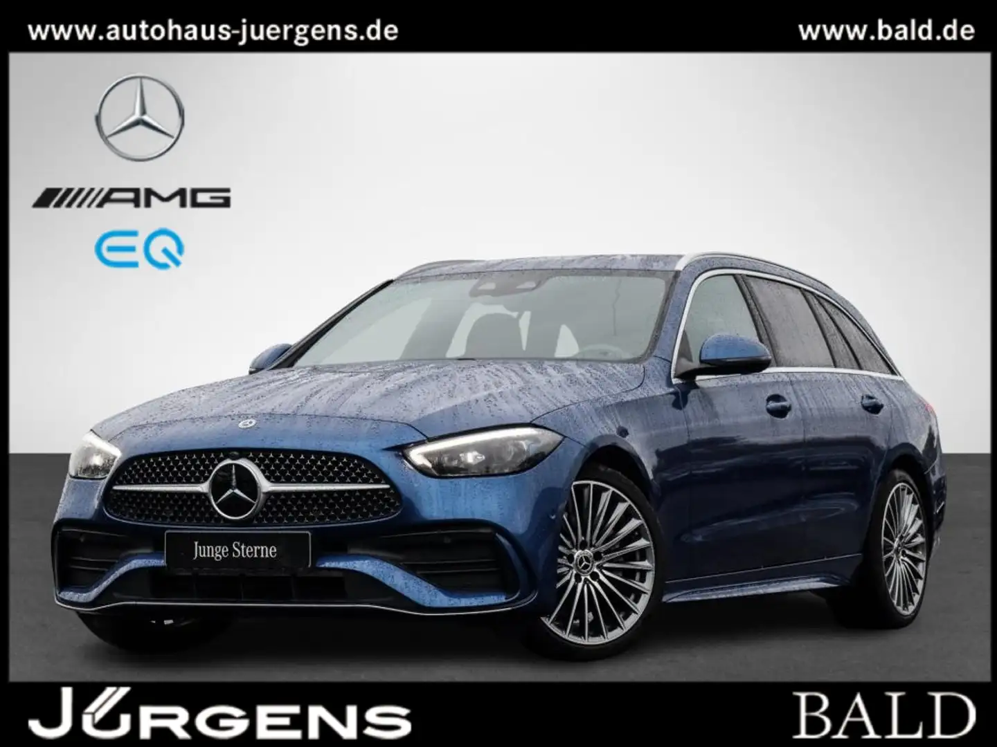 Mercedes-Benz C 300 d T AMG-Sport/DIGITAL/Cam/AHK/Totw/Distr Blau - 1