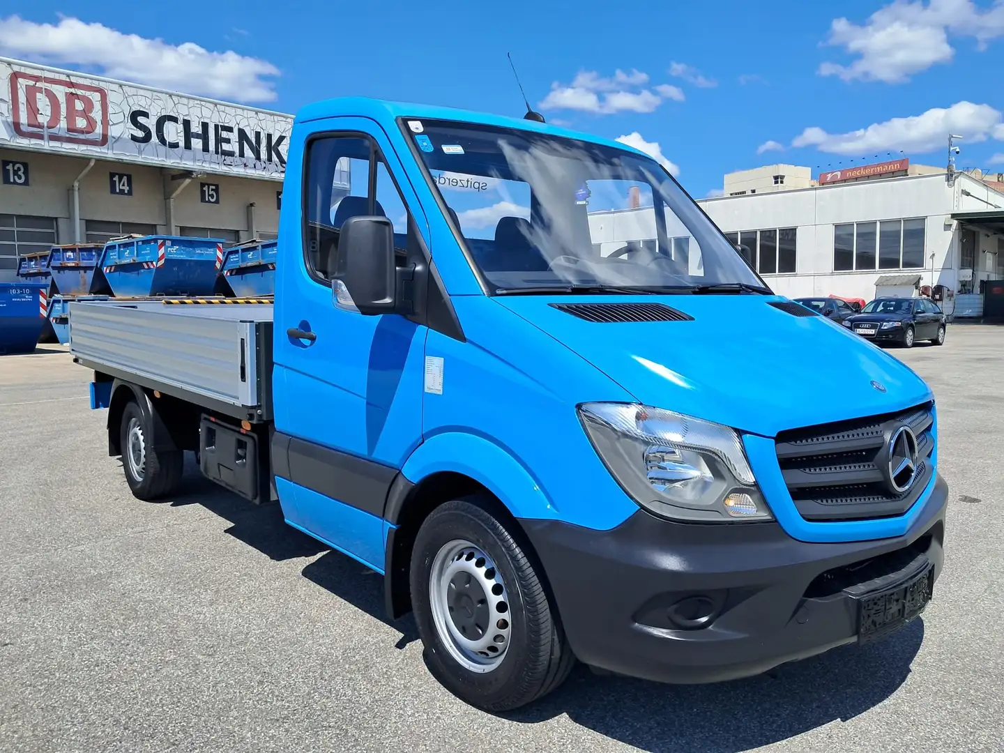 Mercedes-Benz Sprinter 310 CDI mit Ahk | 3.45 m Ladefläche Blau - 2