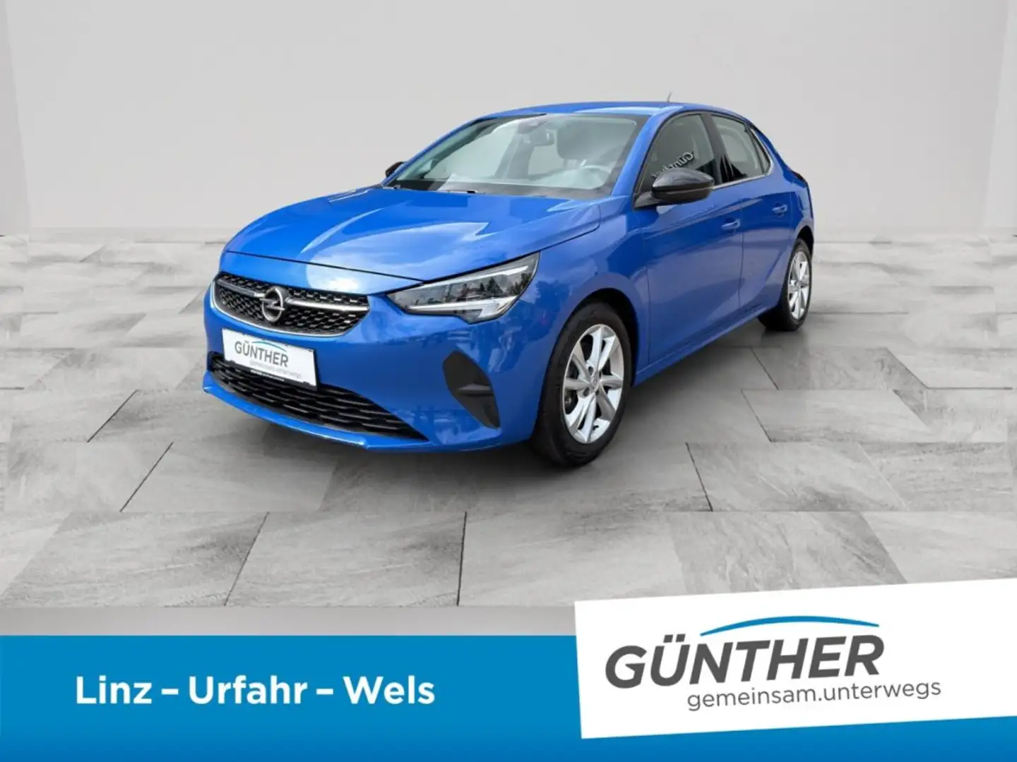 Opel Corsa Elegance 1.2 Blau - 1