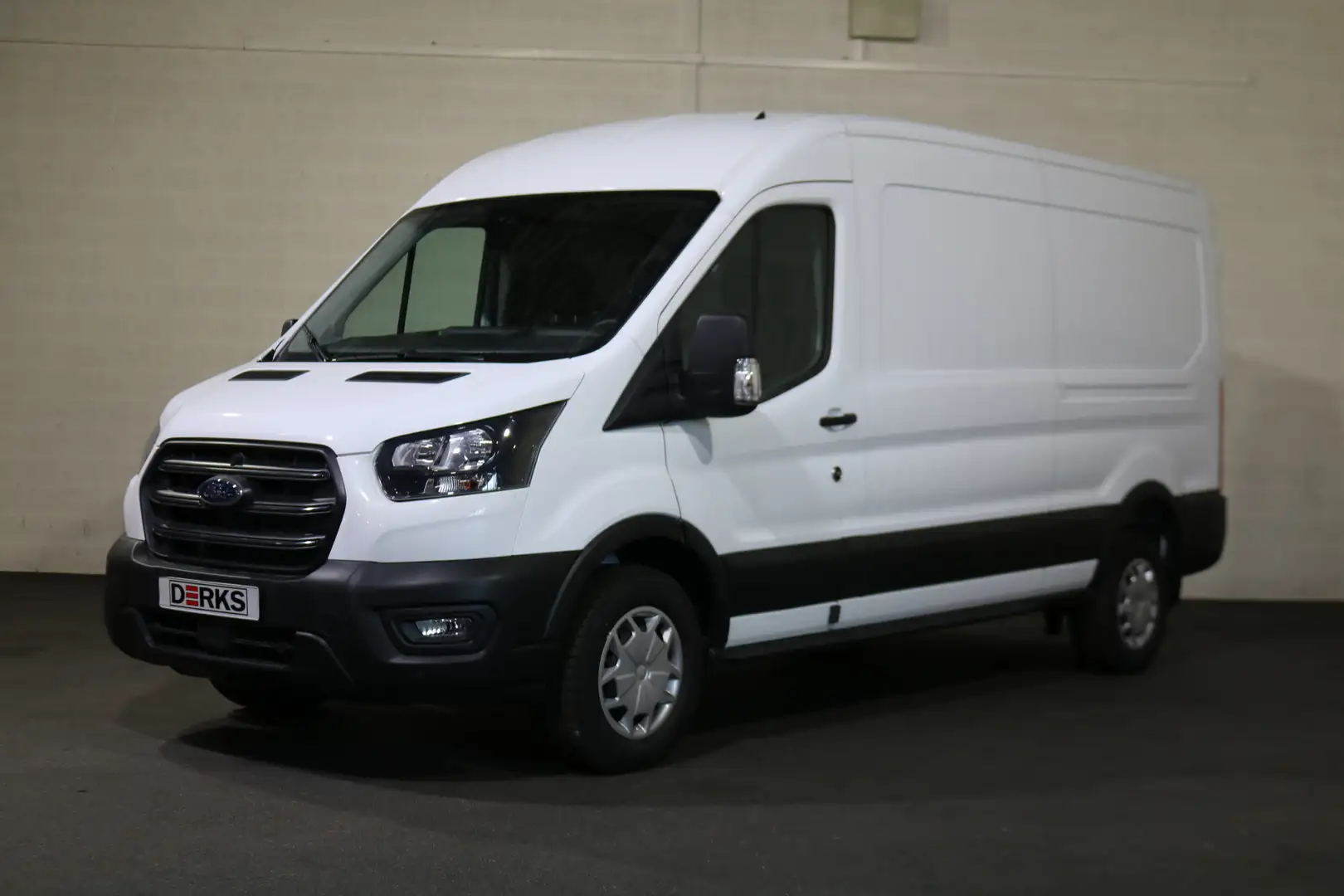 Ford Transit 2.0 TDCI 170pk L3 H2 Automaat Airco Camera 3.5T Tr Wit - 1