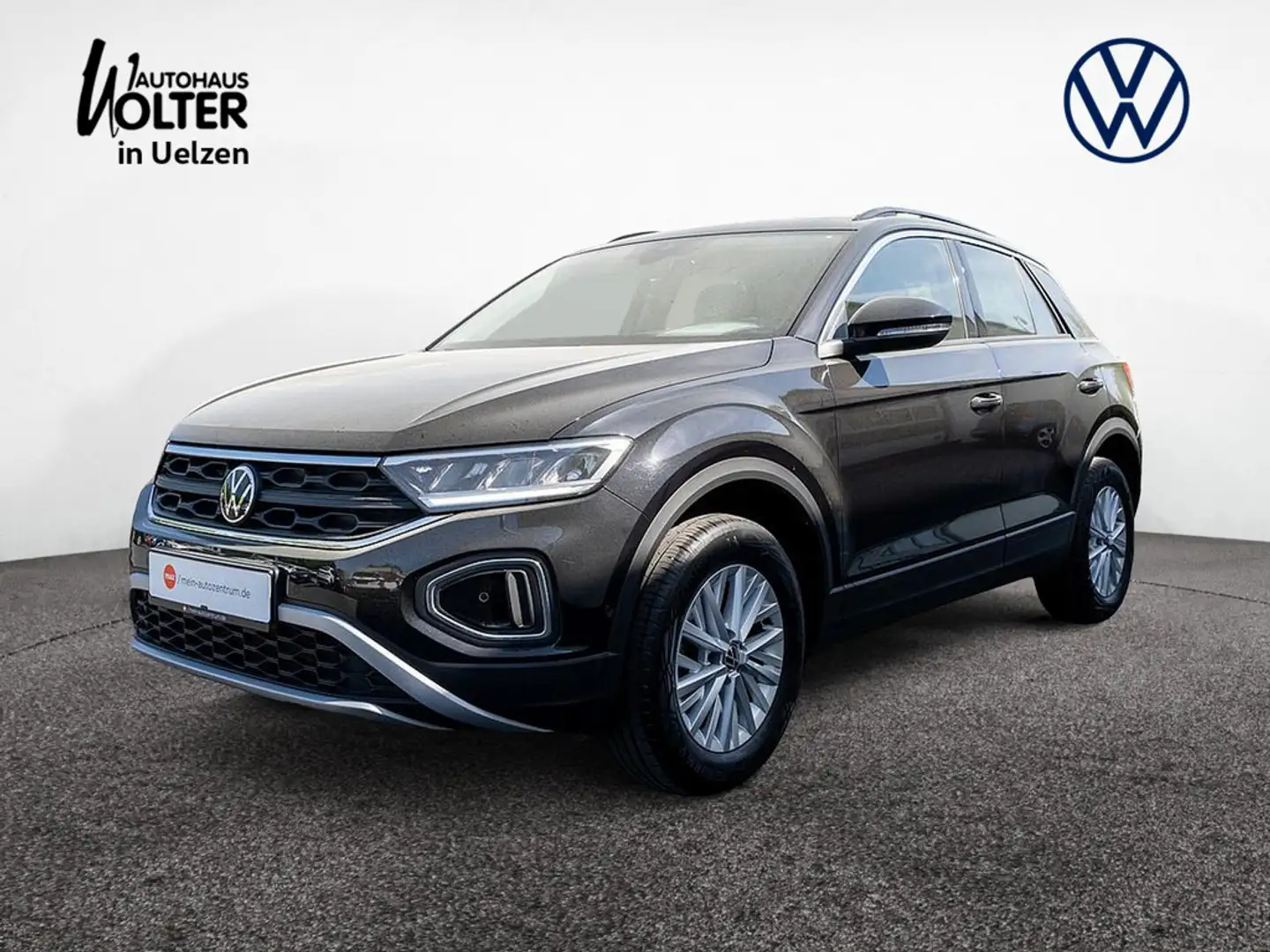 Volkswagen T-Roc 1.0 TSI Life AHK SHZ VIRTUAL PRO LED Schwarz - 1