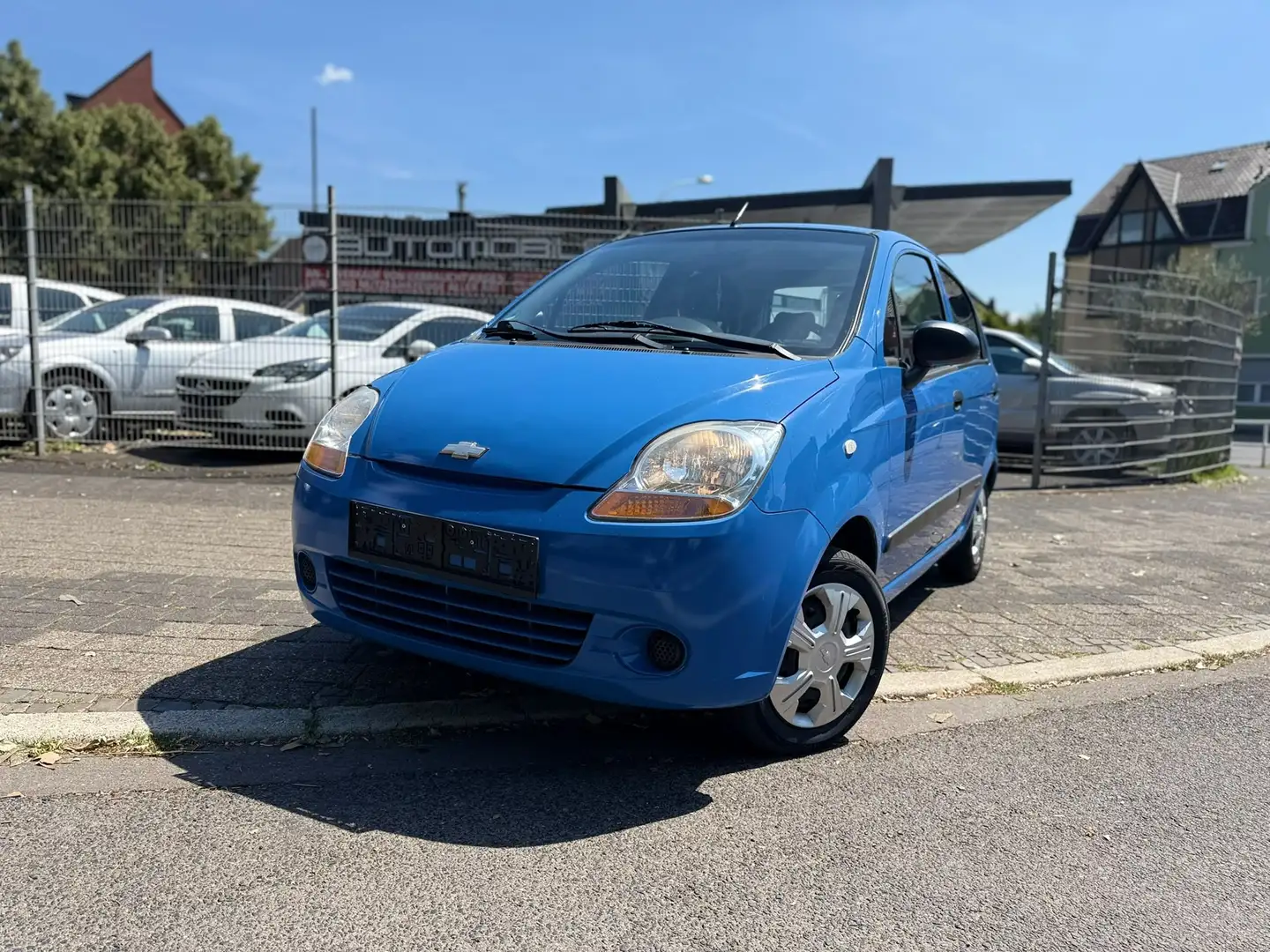 Chevrolet Matiz 1.0 1.Hand*Nichtraucher*Scheckheft*TÜV&Service Azul - 1