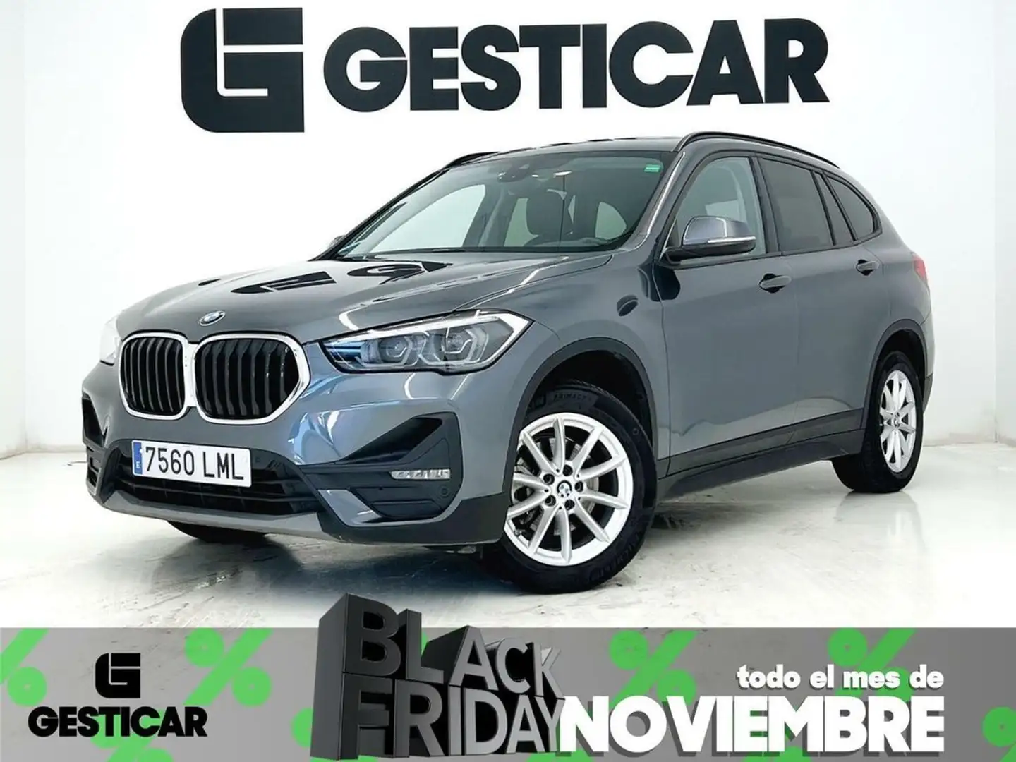 BMW X1 SDRIVE 18I 1.5 136cv Gris - 1