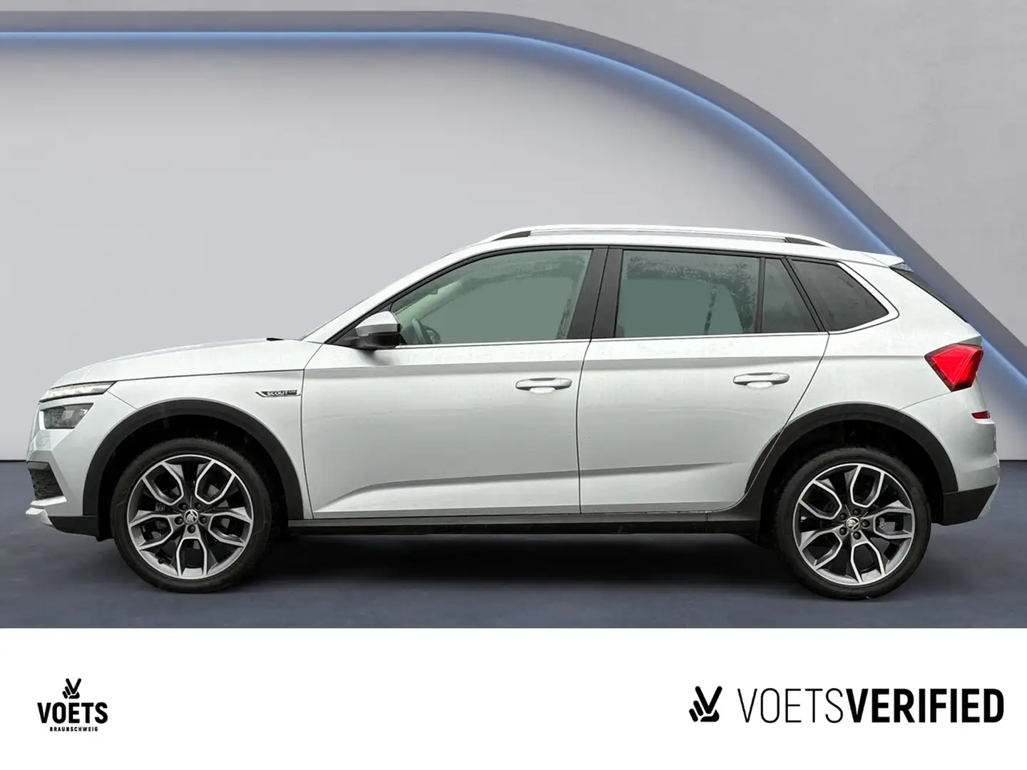 Skoda Kamiq Scoutline 1.0 TSI DSG SHZ+ACC+KLIMA Silber - 2