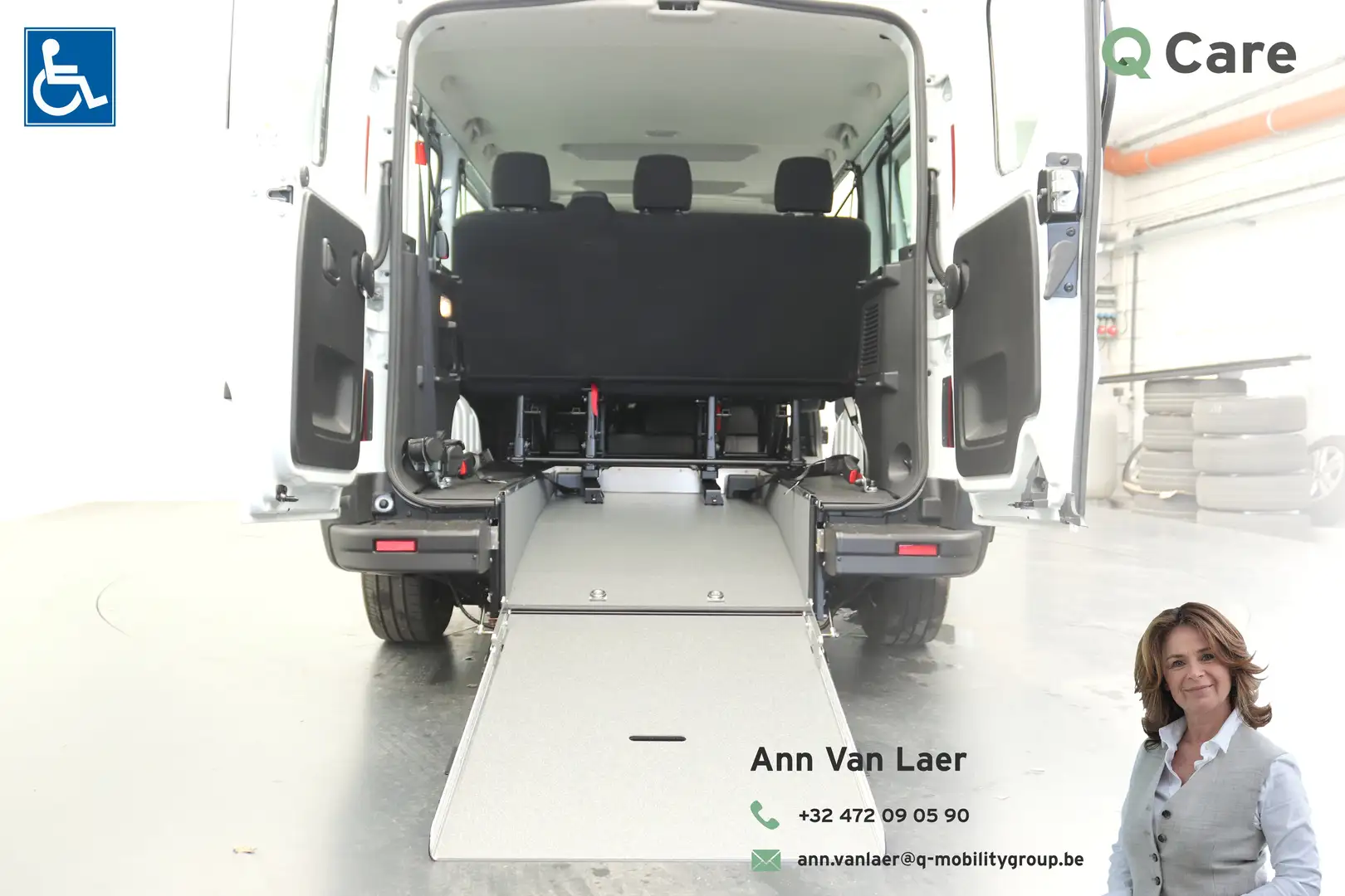 Renault Trafic Passenger L2 / Rolstoelwagen Blanc - 1
