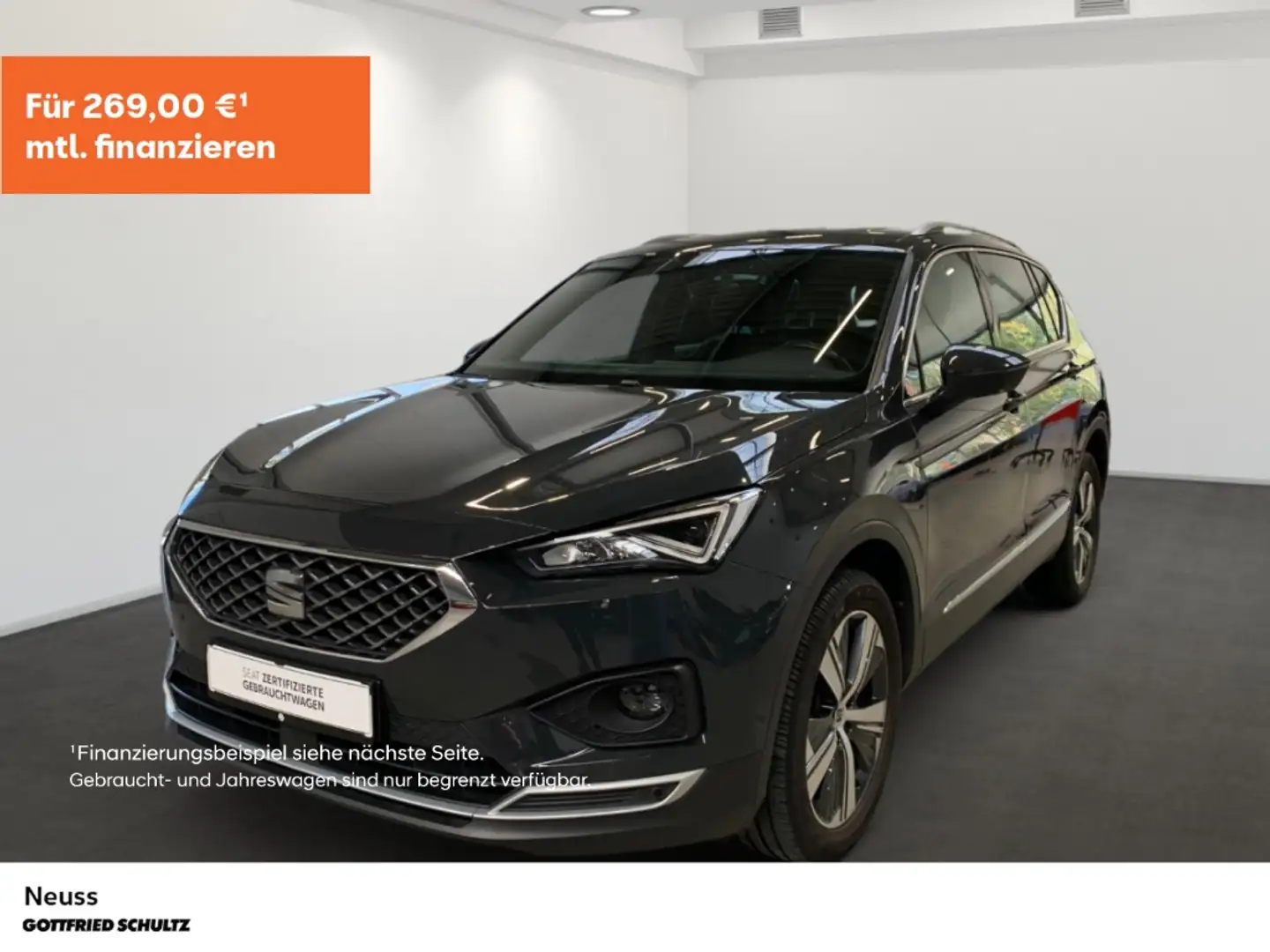 SEAT Tarraco XCELLENCE TDI DSG AHK NAVI PARKLENKASSISTENT BEATS Grau - 1