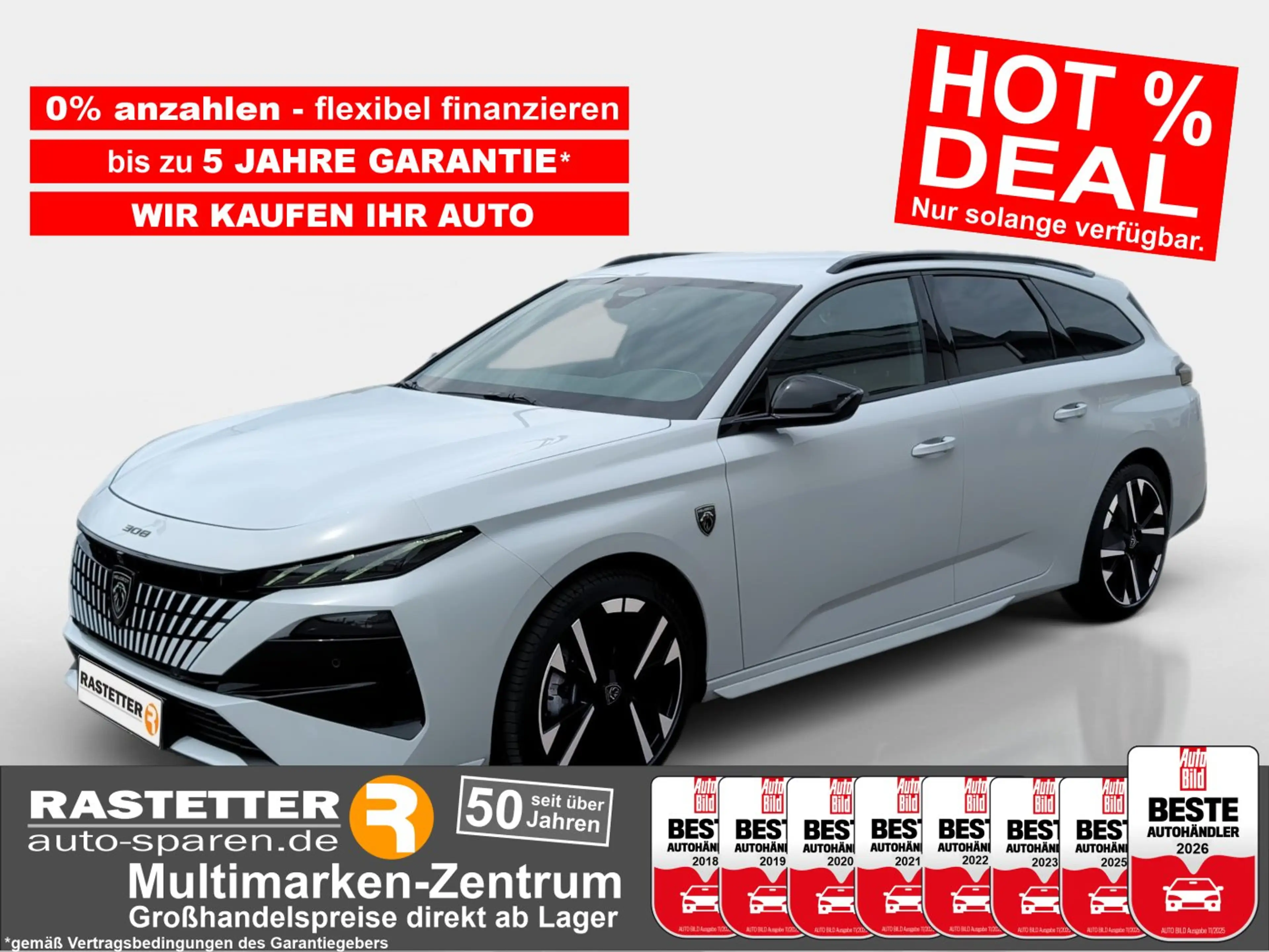 Peugeot 308 SW Hybrid 145 GT Massage+ACC+eHeckkl+Navi+Memo+eSi