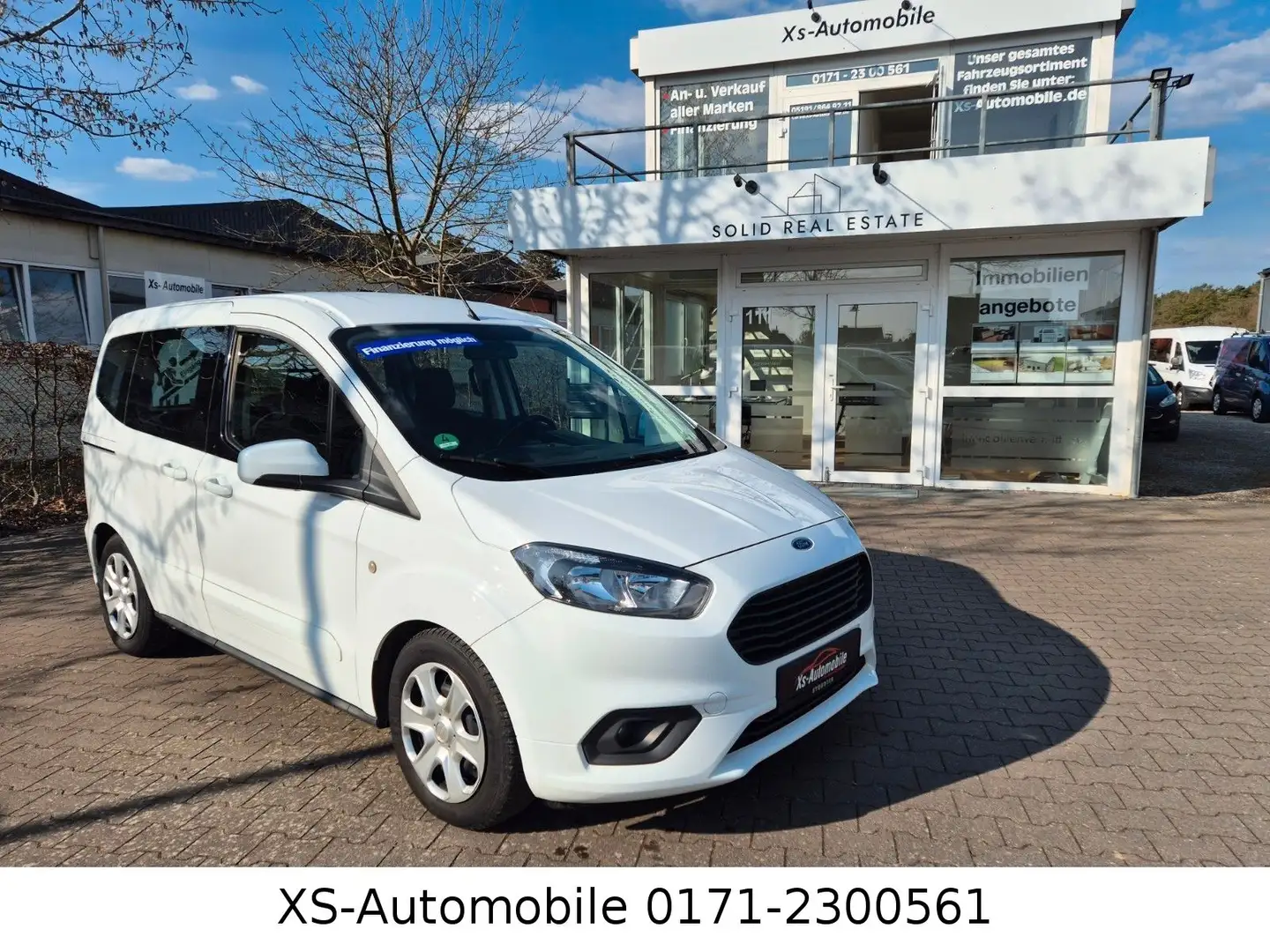 Ford Tourneo Courier Trend 1.5TDCI/Euro 6 Weiß - 1