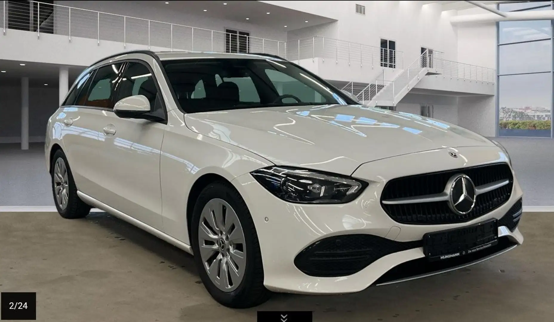 Mercedes-Benz C 200 T d Kamera*Mubeam*Navi*TW* Digitaler Tacho Weiß - 1