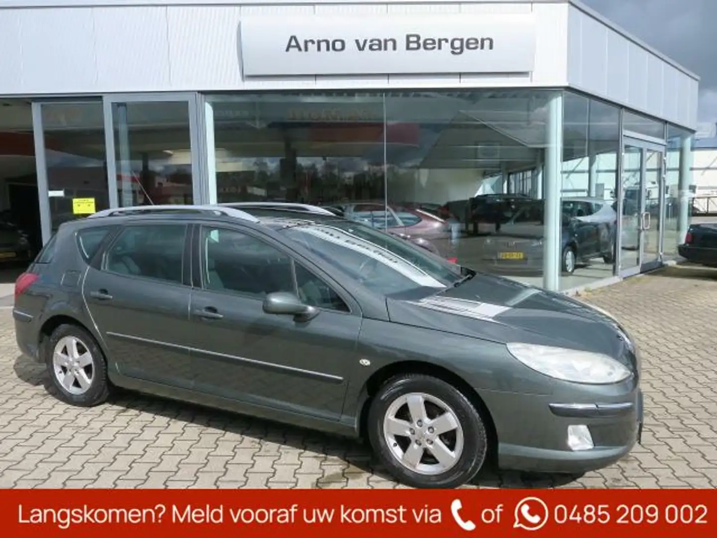 Peugeot 407 SW 2.0-16V ST Pack Business, clima, cruisecontrol, Green - 1