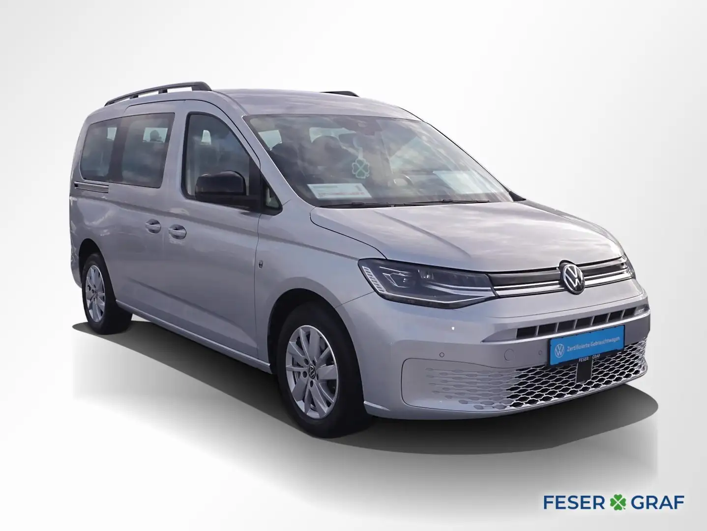 Volkswagen Caddy 2.0 TDI Life DSG 7Si ACC AHK LED Navi Silber - 2