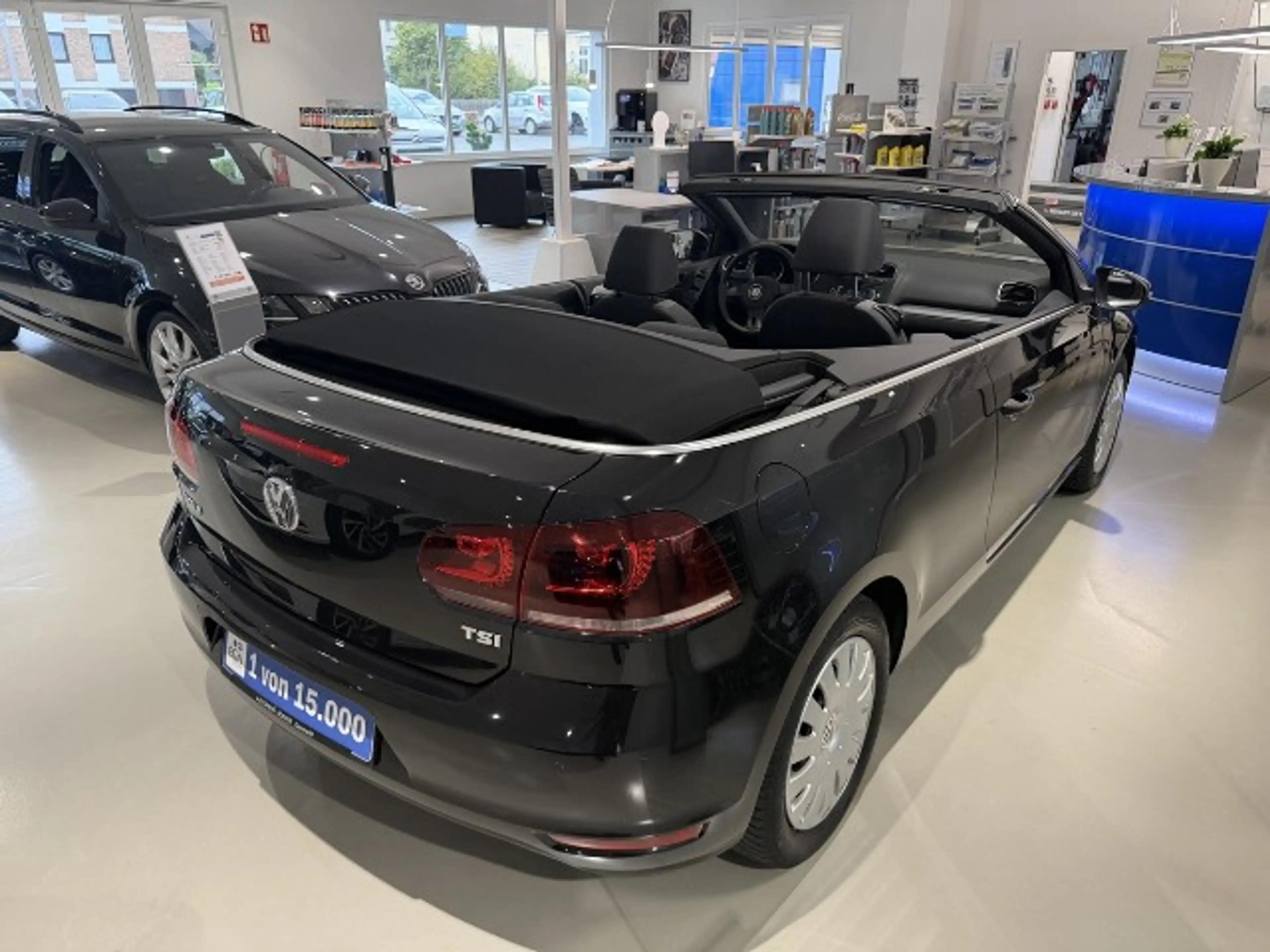 Volkswagen Golf Cabriolet Golf VI Cabriolet 1.2 TSI AHK Top Gepflegt — photo 12