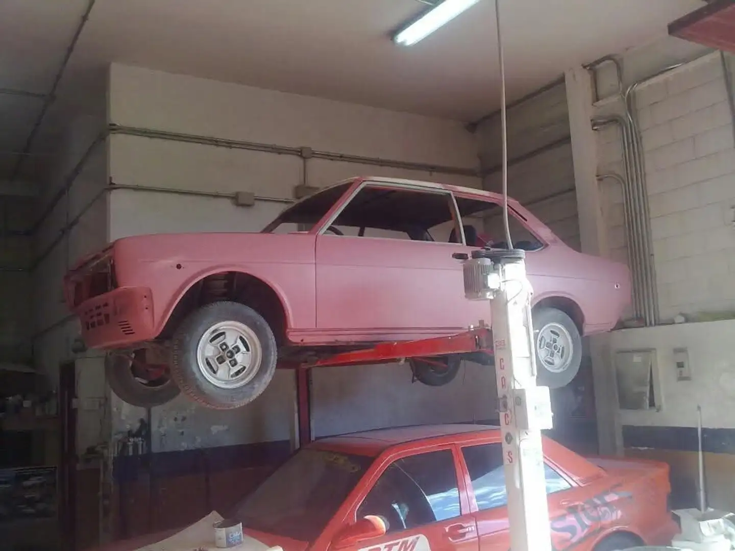 Fiat 131 racing 2000 TC Portocaliu - 1