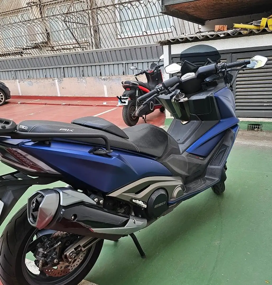 Kymco AK 550 Bleu - 2
