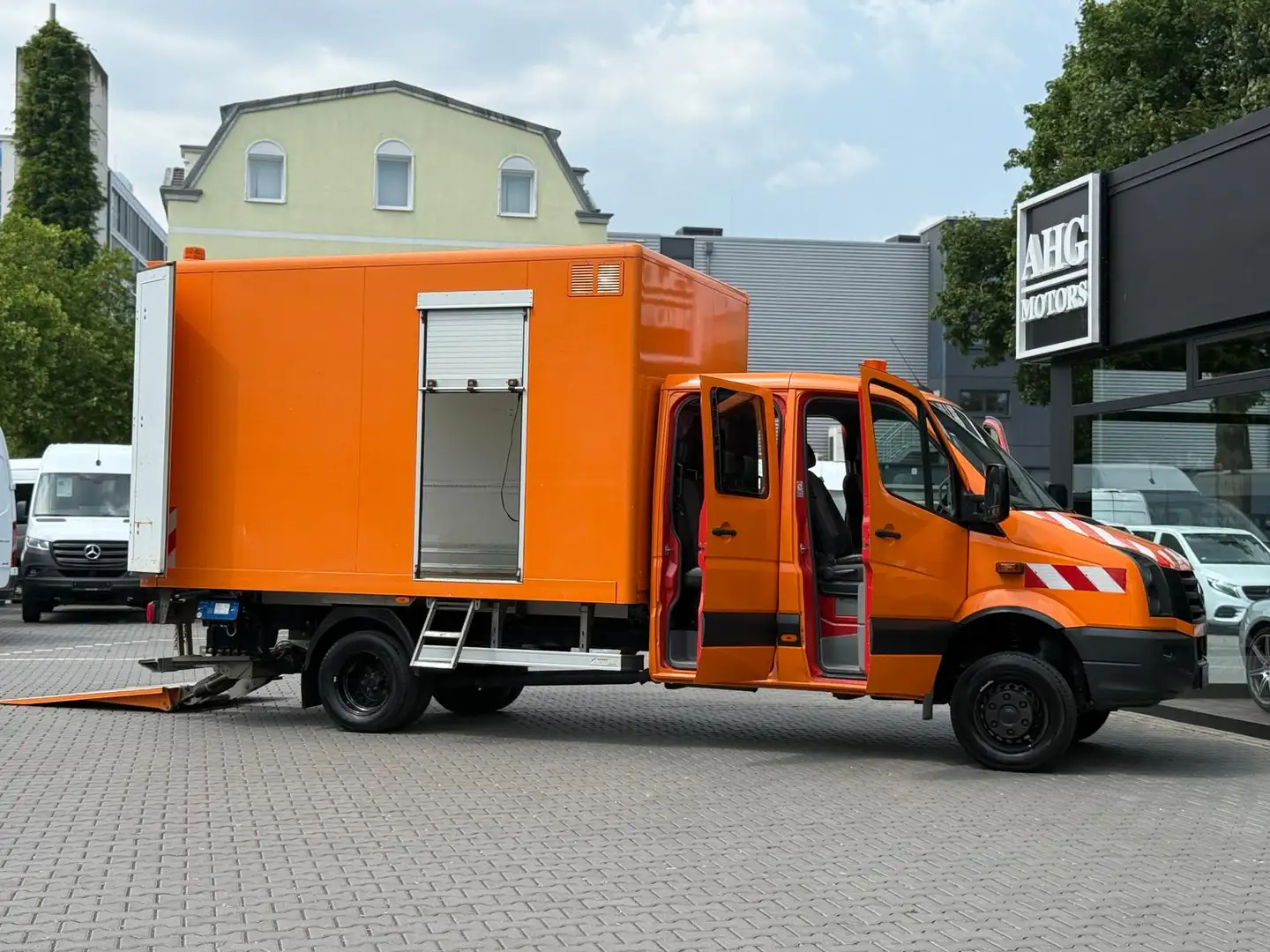 Volkswagen CRAFTER ACHLEITNER MANTRA 4X4 SPERREN UNTERSETZUNG Rood - 1