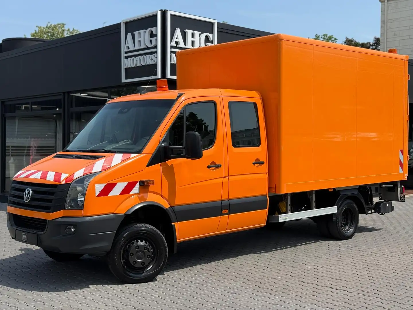 Volkswagen CRAFTER ACHLEITNER MANTRA 4X4 SPERREN UNTERSETZUNG Rood - 2