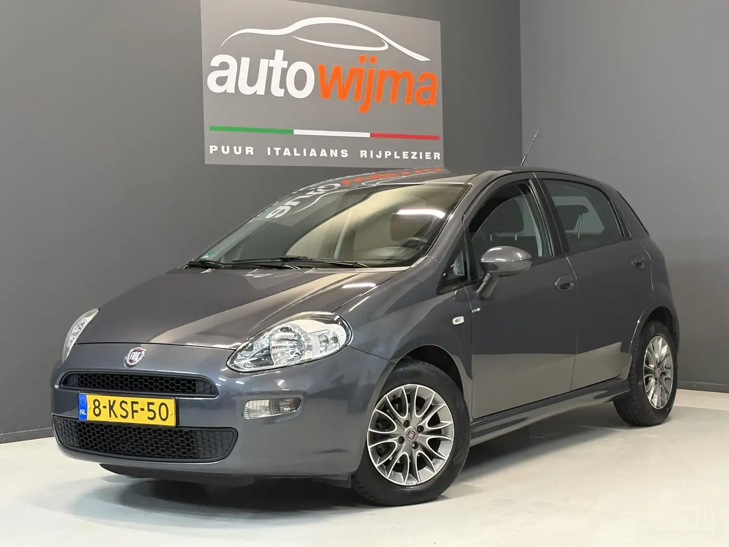 Fiat Punto Evo 0.9 TwinAir Edizione Cool Cruise control, Achtersp Gris - 1