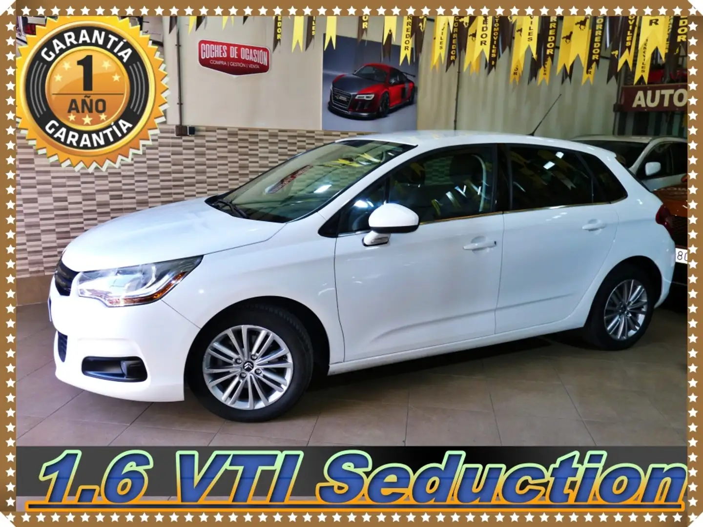 Citroen C4 1.6 VTi Seduction Weiß - 2