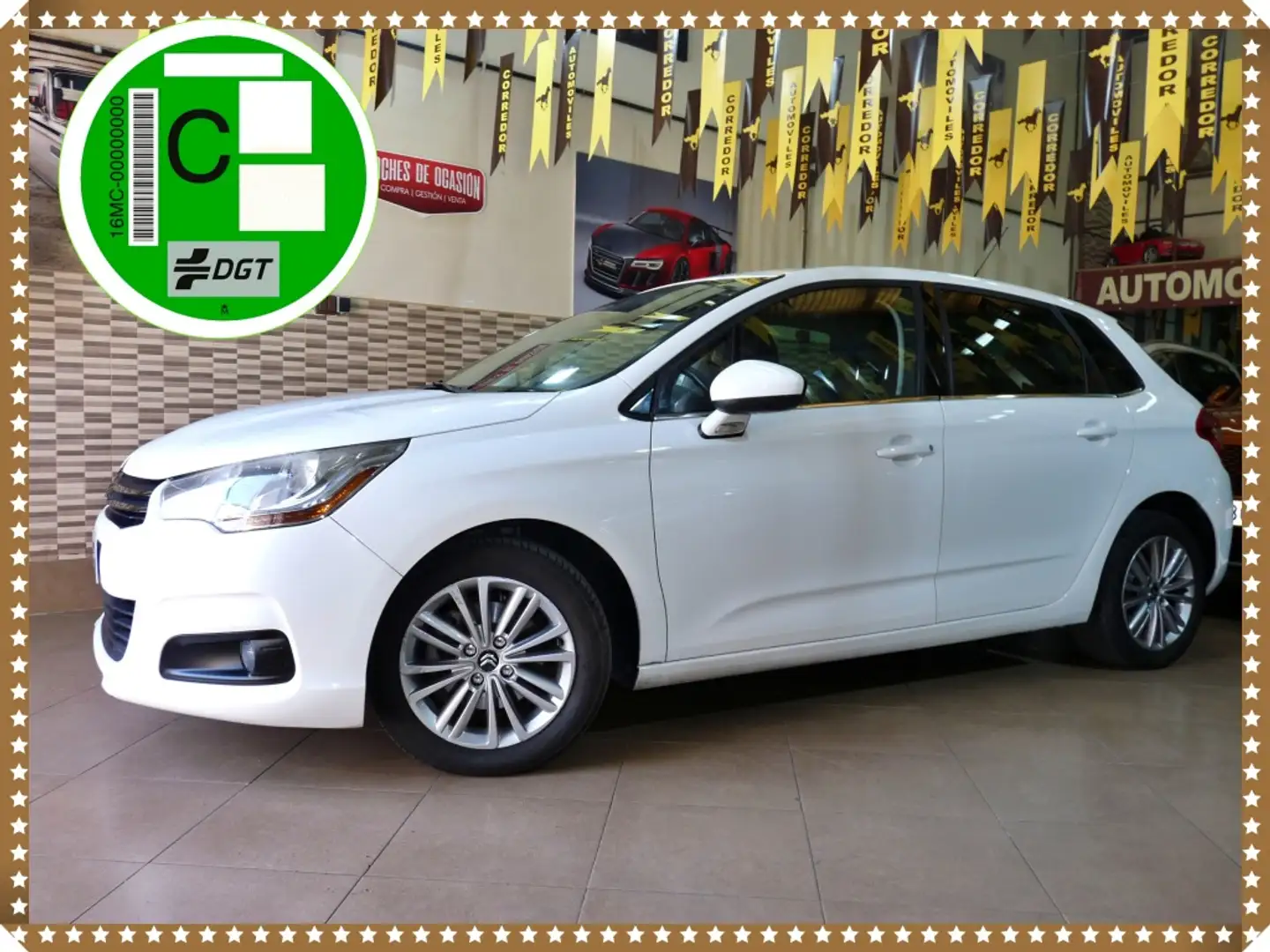 Citroen C4 1.6 VTi Seduction Weiß - 1