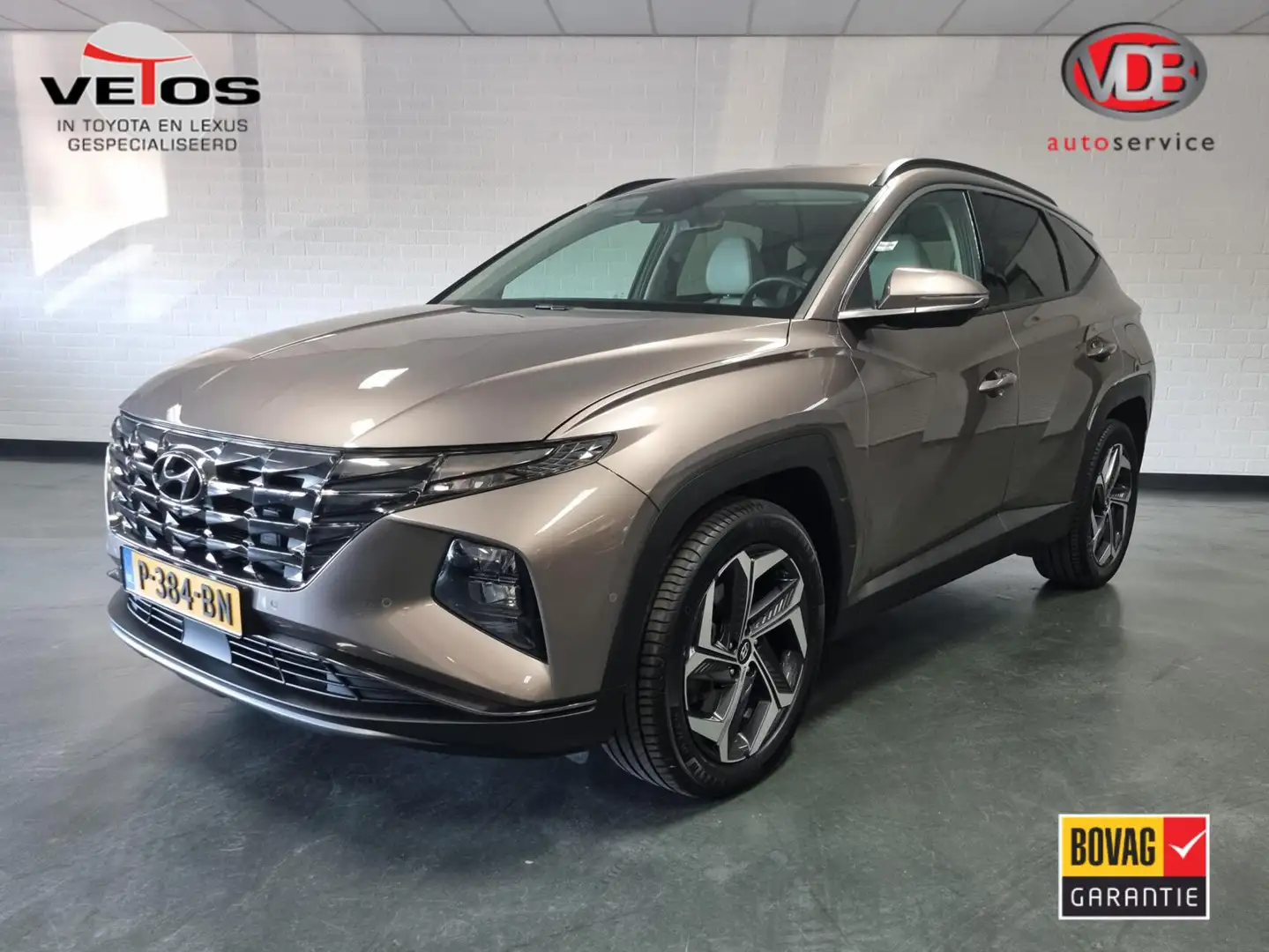 Hyundai TUCSON 1.6 T-GDI Hybrid HEV Premium / PDC / 360 gr. cam. Marrone - 1