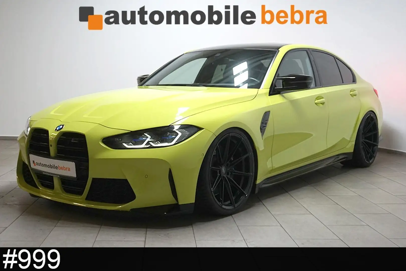 BMW M3 M3 Competition Carbon Luft 360° Gelb - 1