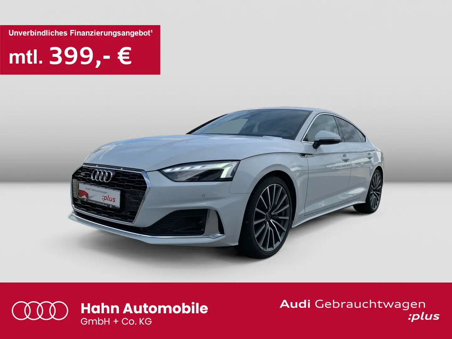 Audi A5 40 TDI qua advanced S tronic Matrix Weiß - 1
