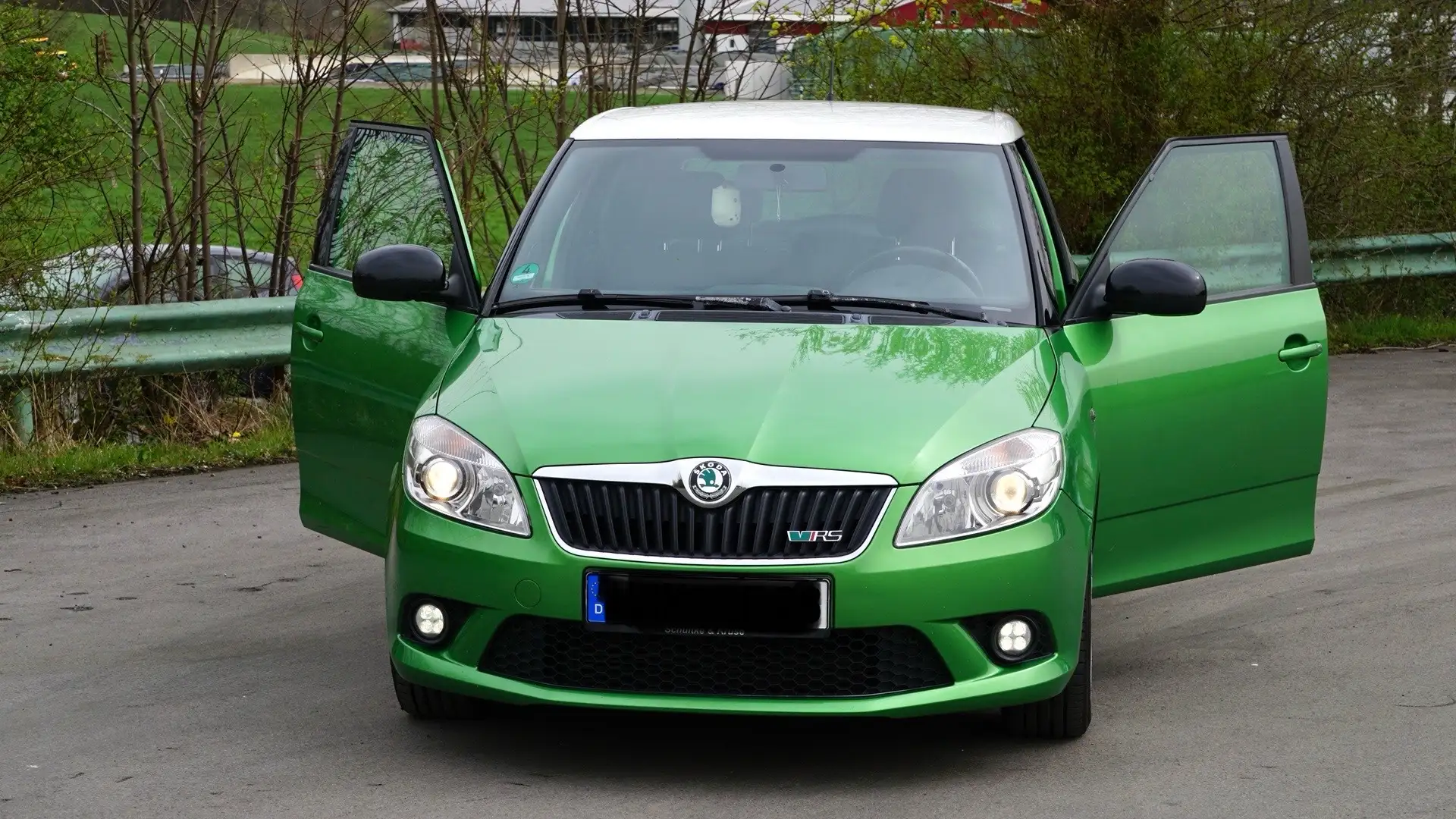 Skoda Fabia RS  S2000 Zielony - 2