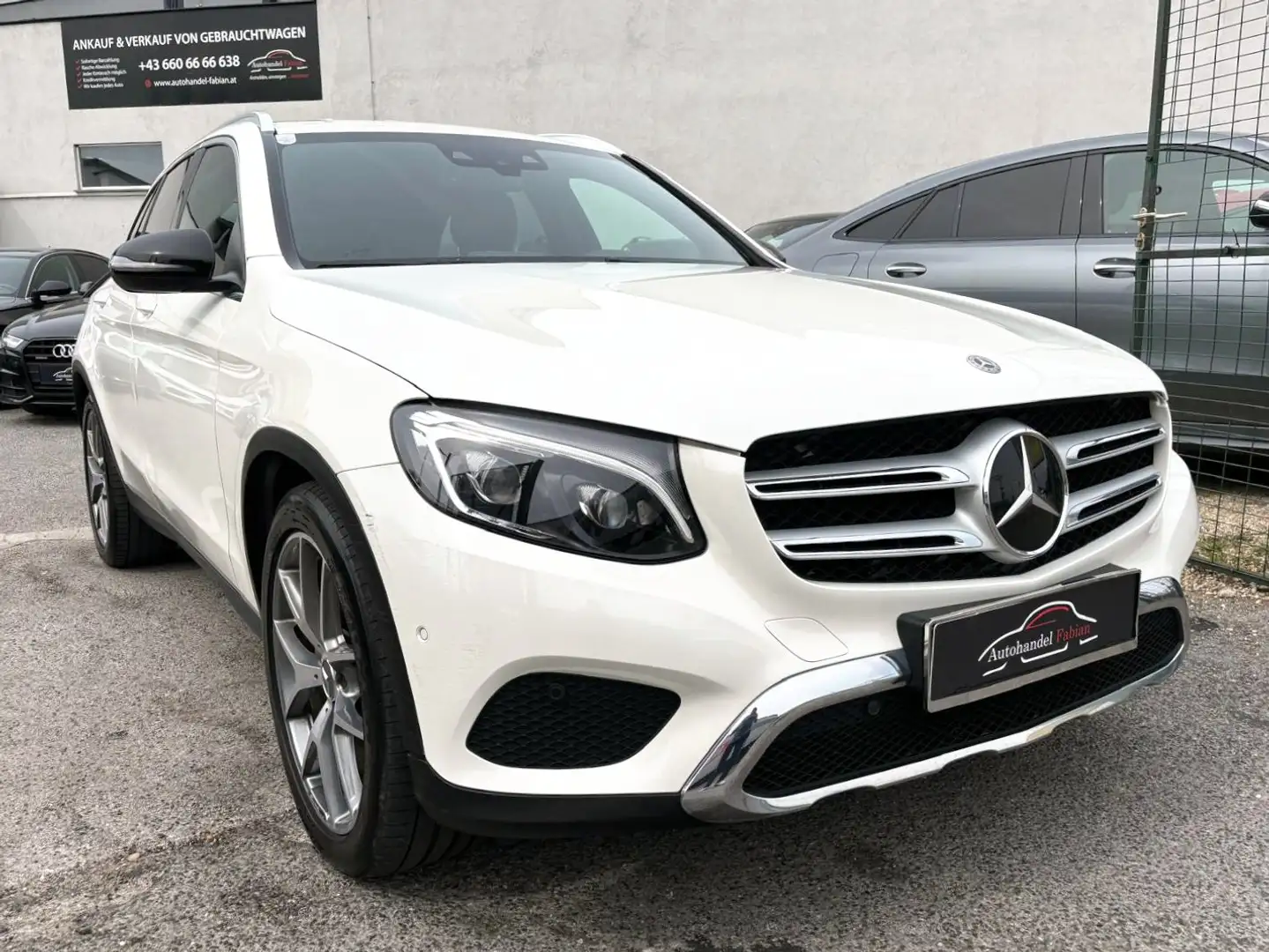 Mercedes-Benz GLC 350 d 4MATIC Allrad Automatik 258PS mit PICKERL 02/27 Weiß - 1