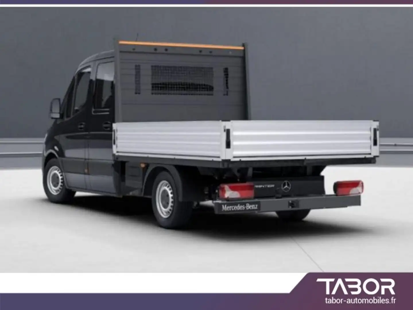 Mercedes-Benz Sprinter Pritsche 317 CDI DoKa L2 Noir - 2