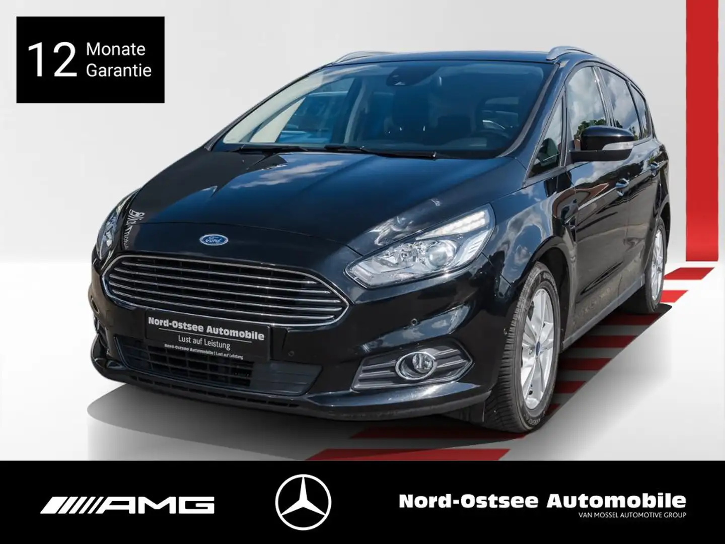 Ford S-Max 2.0 EcoBlue Business NAVI AHK KAMERA Noir - 1