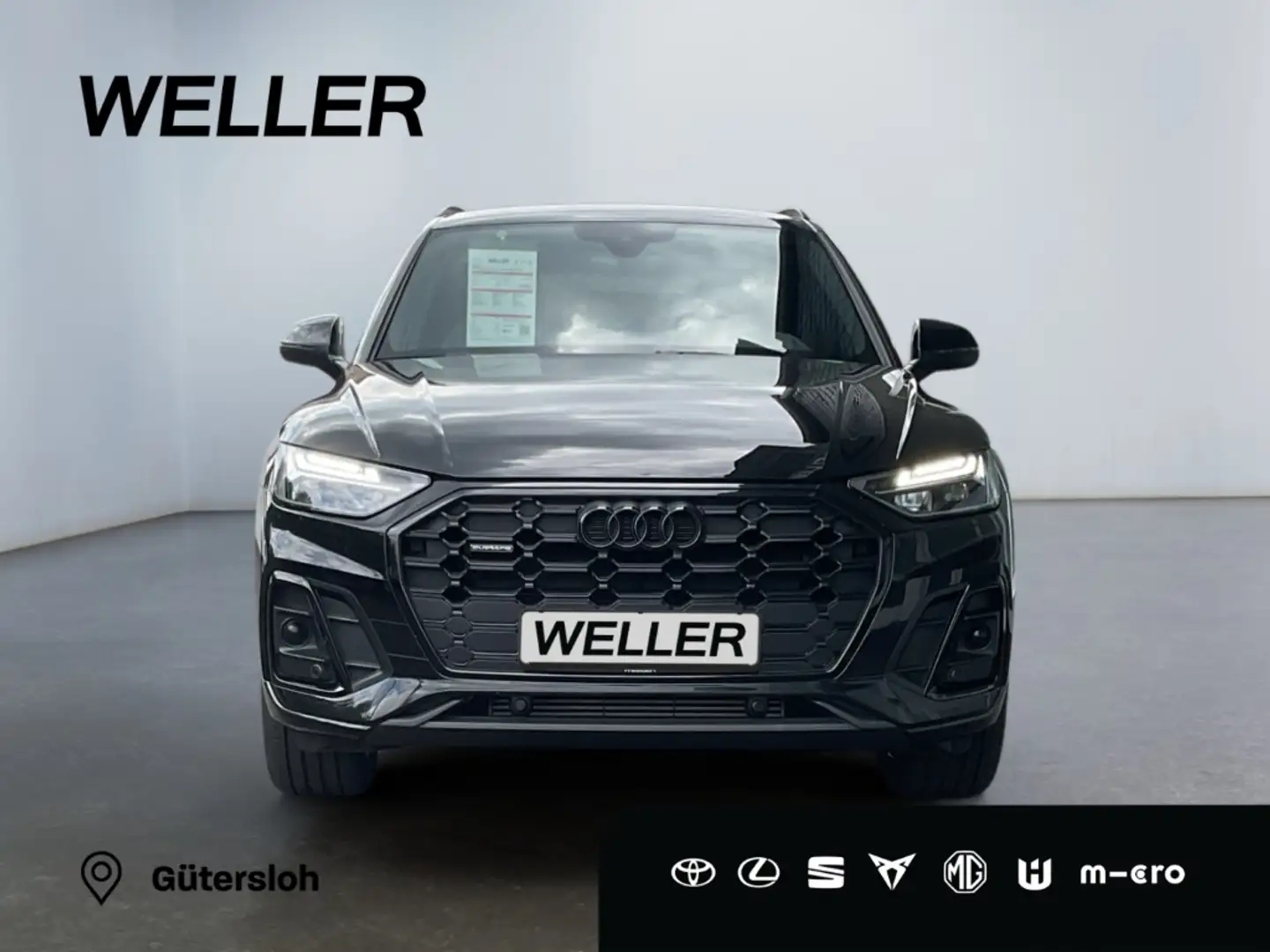 Audi Q5 40 TFSI quattro S tronic S line *AHK*Navi*LED* Schwarz - 2