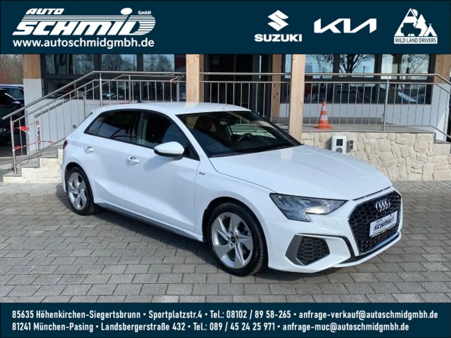 Audi A3 30 TFSI S line S tronic |virtual|Na Bianco - 1